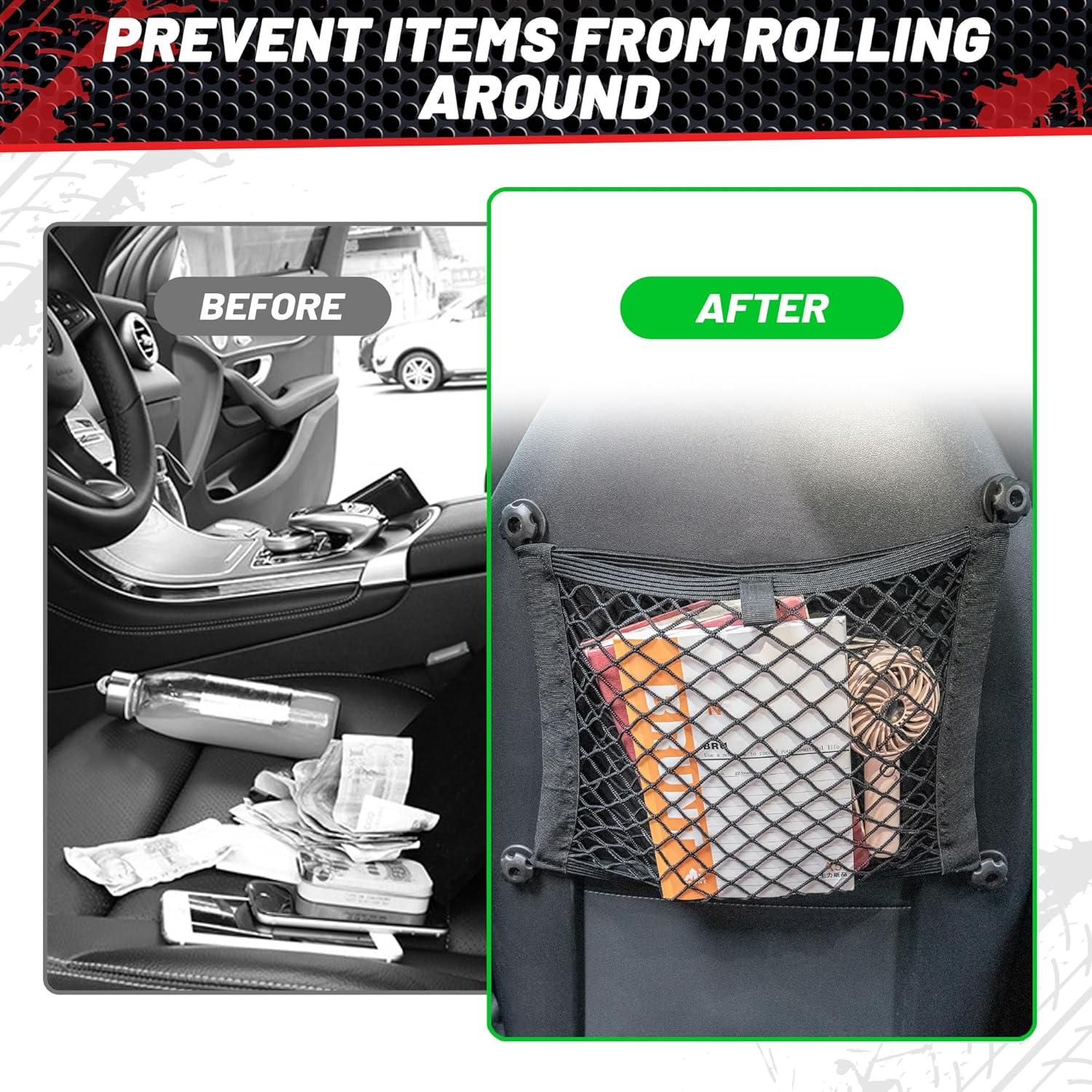 Red de Carga Elástica RED WOLF 45x25 cm para Maletero SUV