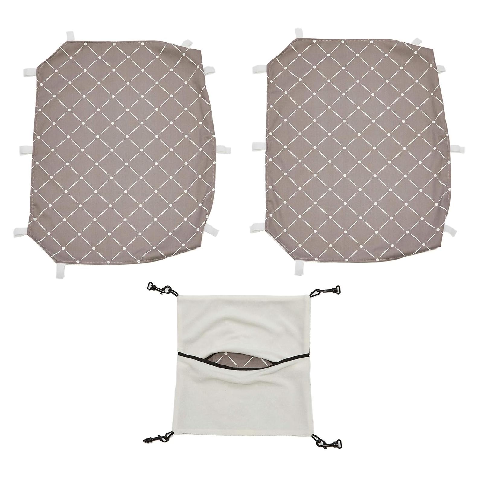 Kit de Accesorios Ferret Nation MidWest Homes - 2 Cubiertas y Hamaca