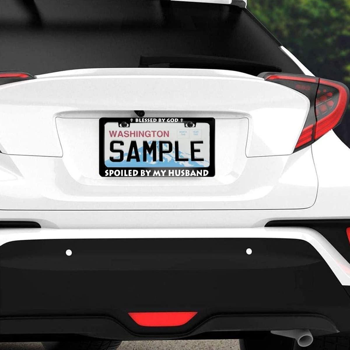 Marco de Placa de Licencia NOCITUN Acero Inoxidable 30.48x15.24cm