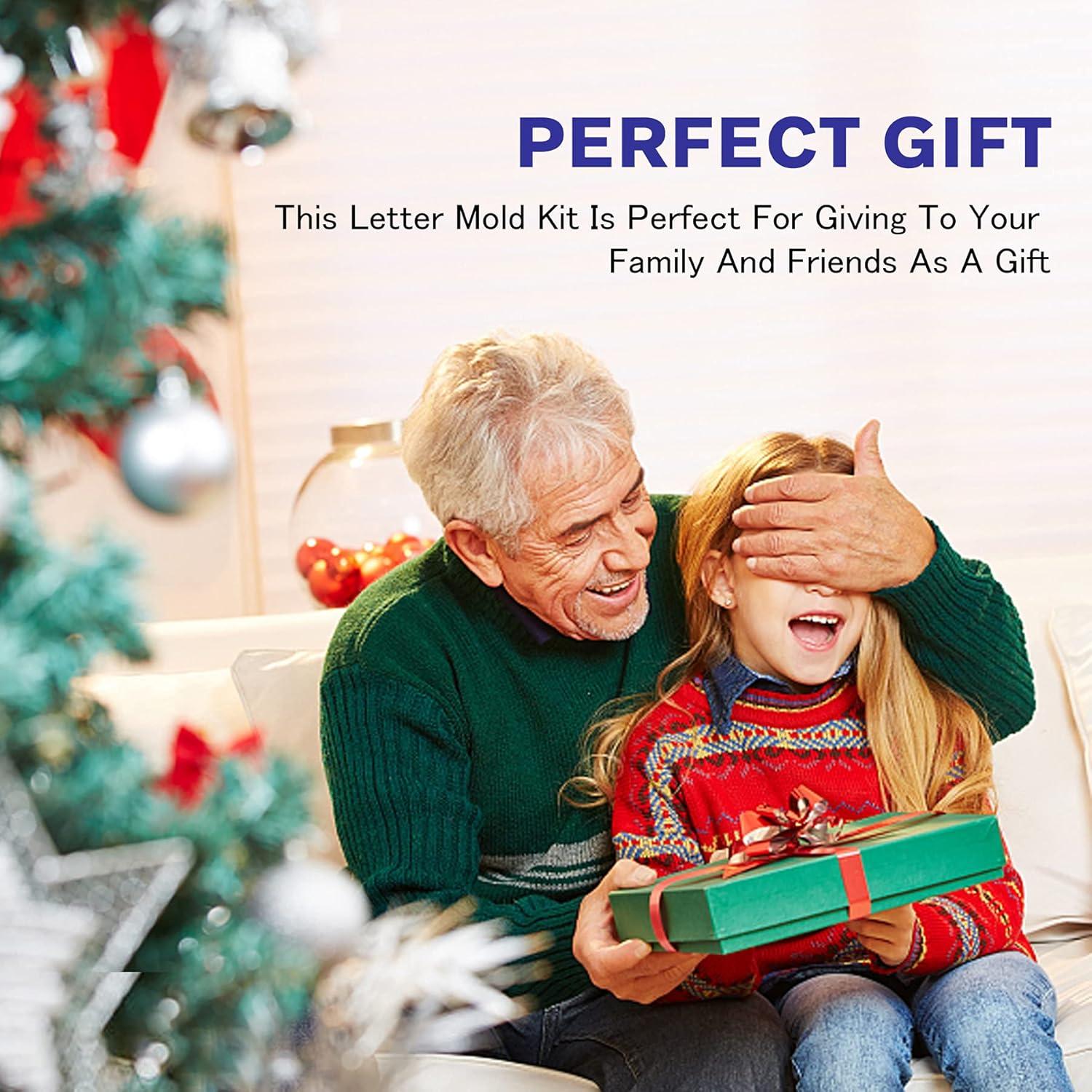 Kit de Inicio Molde Alfabeto Resina IGaiety 169 Piezas