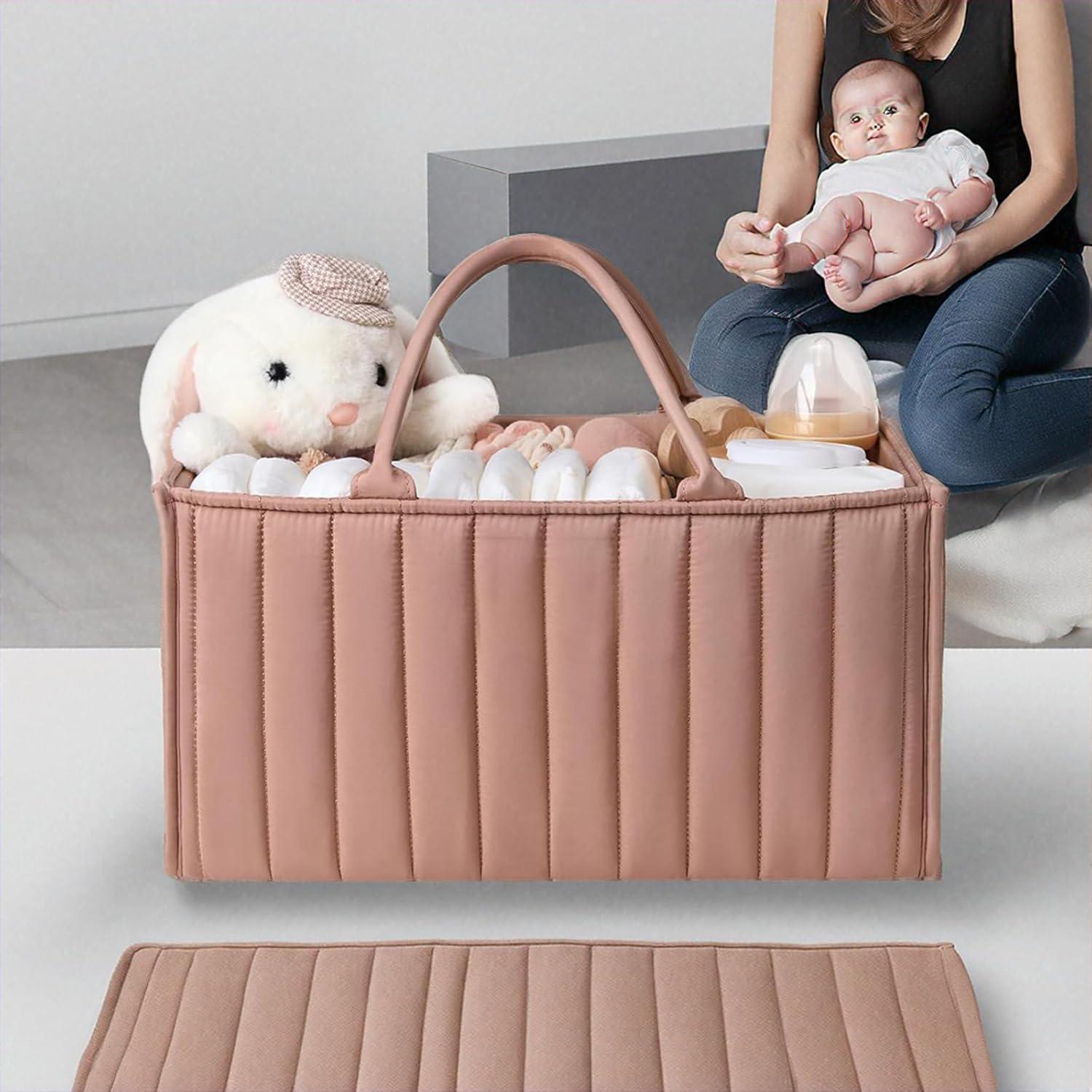 Organizador de Pañales Rosa Bebé Genérico 25.4x38.1cm