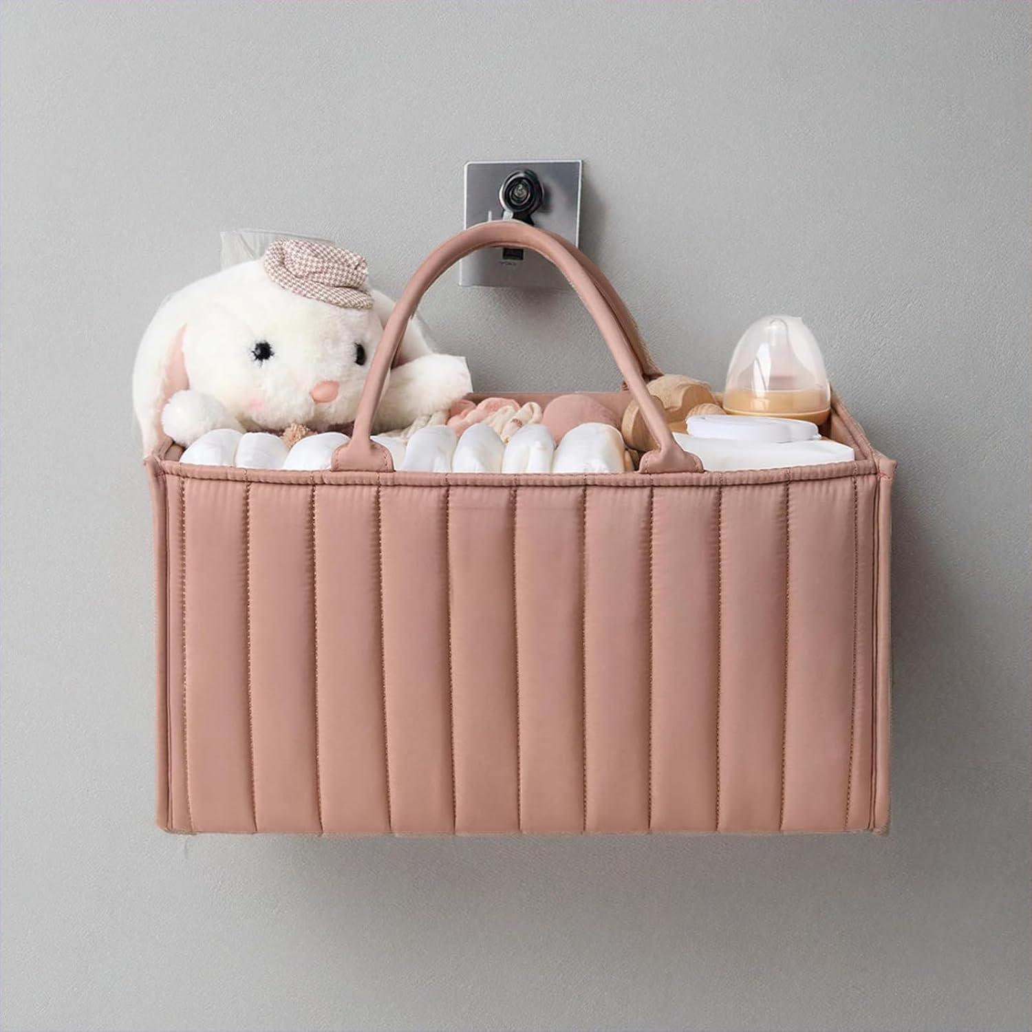 Organizador de Pañales Rosa Bebé Genérico 25.4x38.1cm