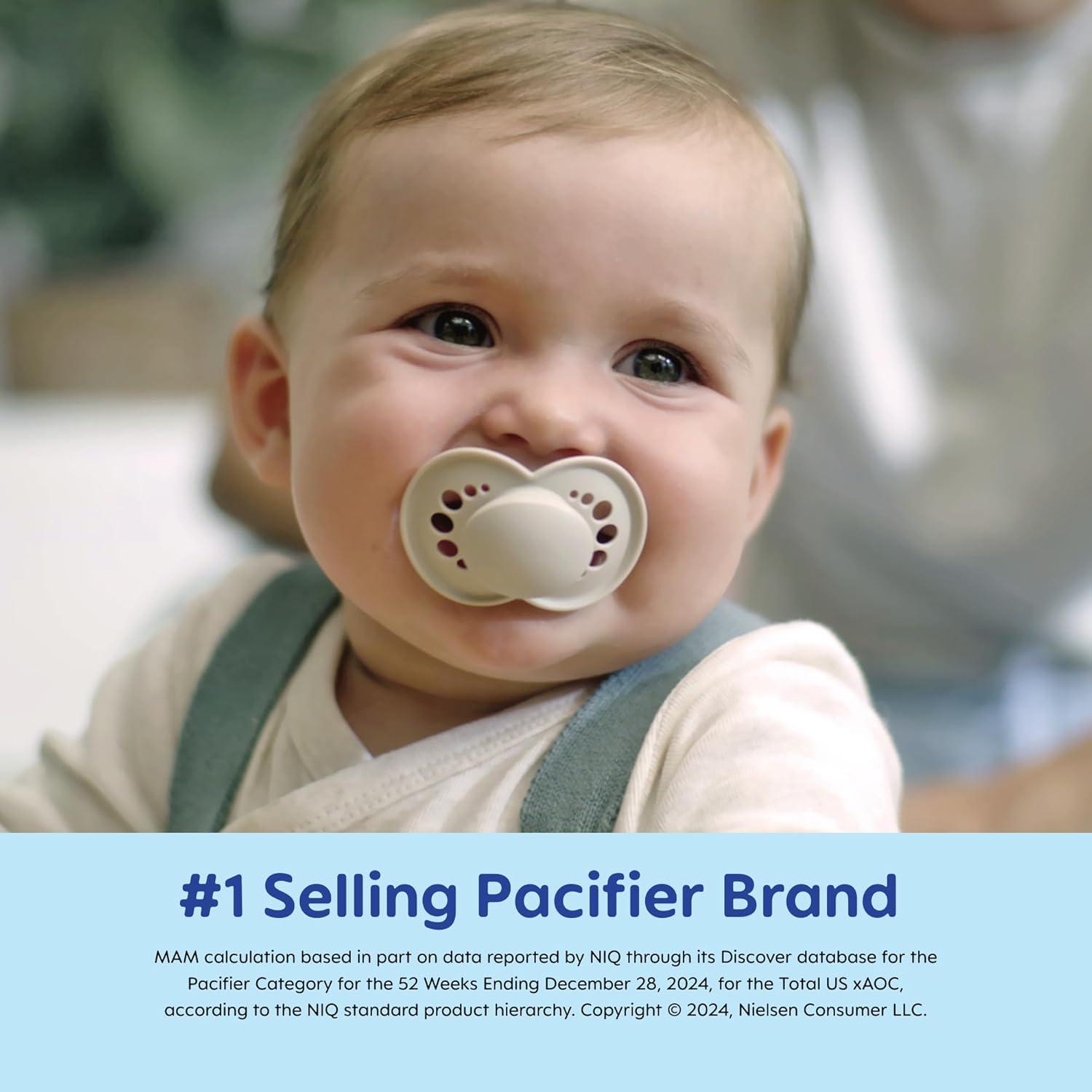 Chupete MAM Original Silicona 6+ meses con Estuche Esterilizador