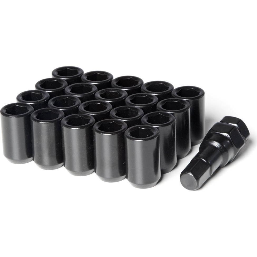 Tuercas de Llenado Tuner Circuit Performance 12x1.5 Negras (20pc + Herramienta)