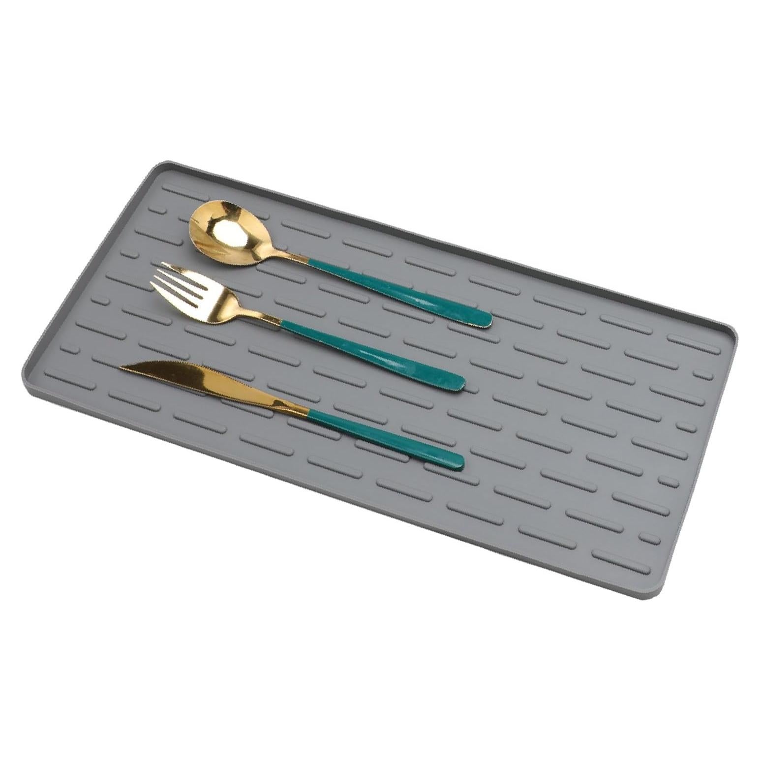 Alfombrilla de Secado de Silicona SCYFREID 40.64x17.78cm Antideslizante