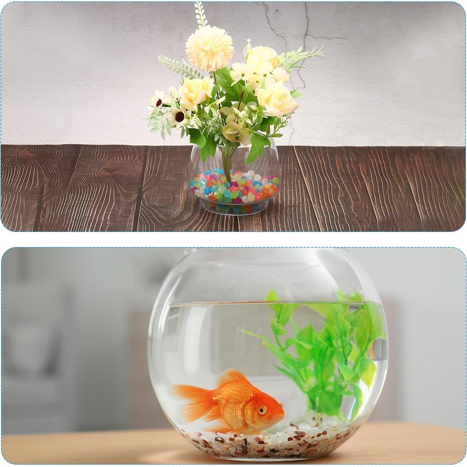 Rocas Brillantes MECCANIXITY 100pcs Azul 10-15cm Decorativas