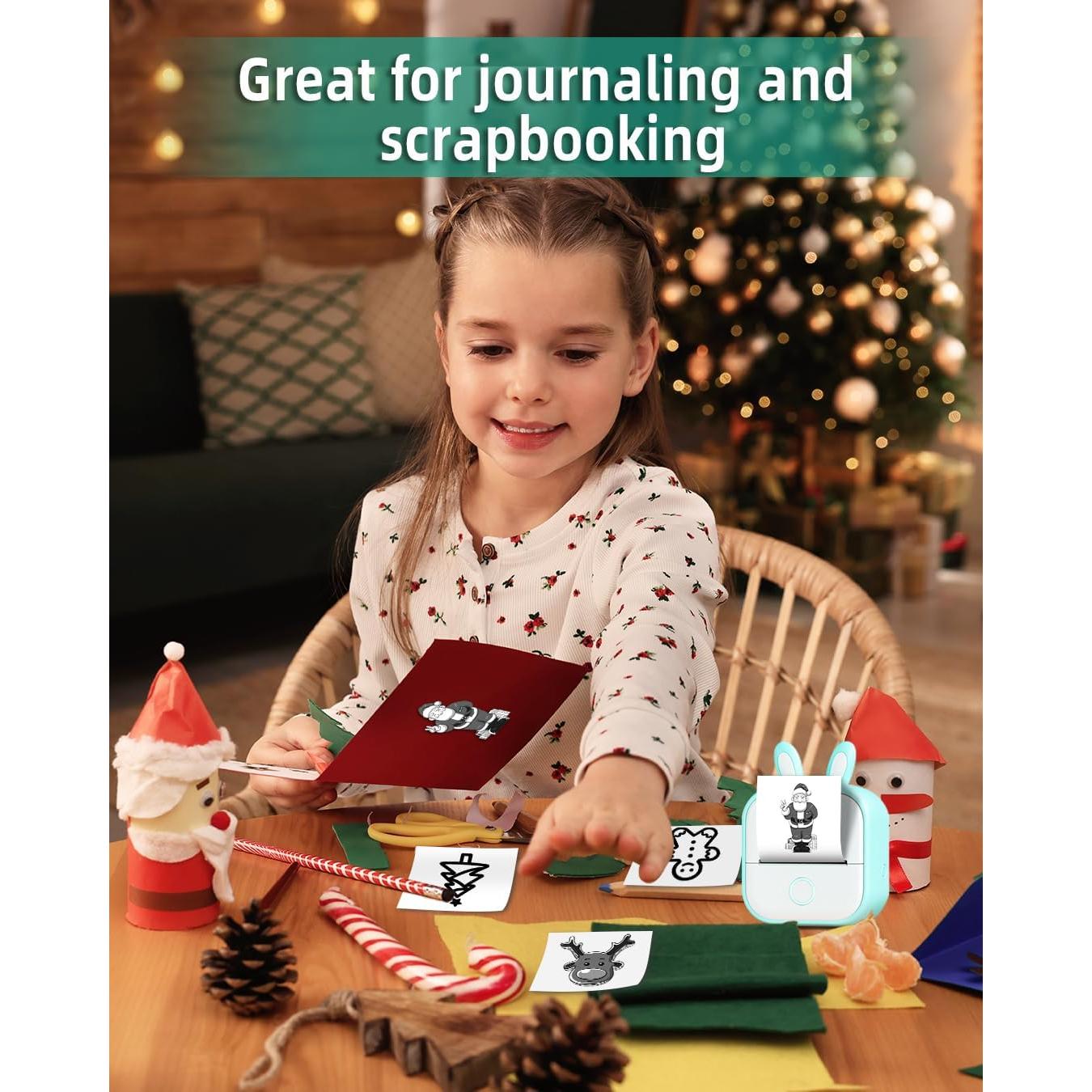 Impresora Mini Memoqueen T02, Termica para Stickers Verde