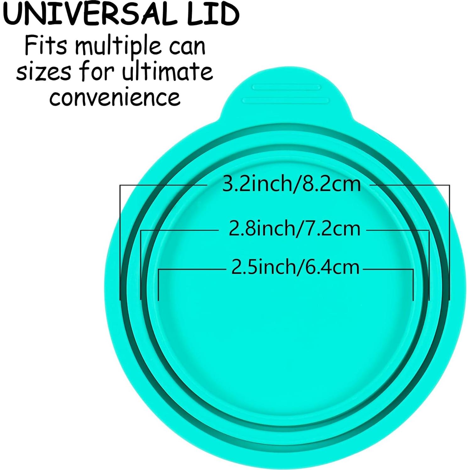 Tapas de Silicona para Latas de Comida de Mascotas Shinemade - 2 Piezas