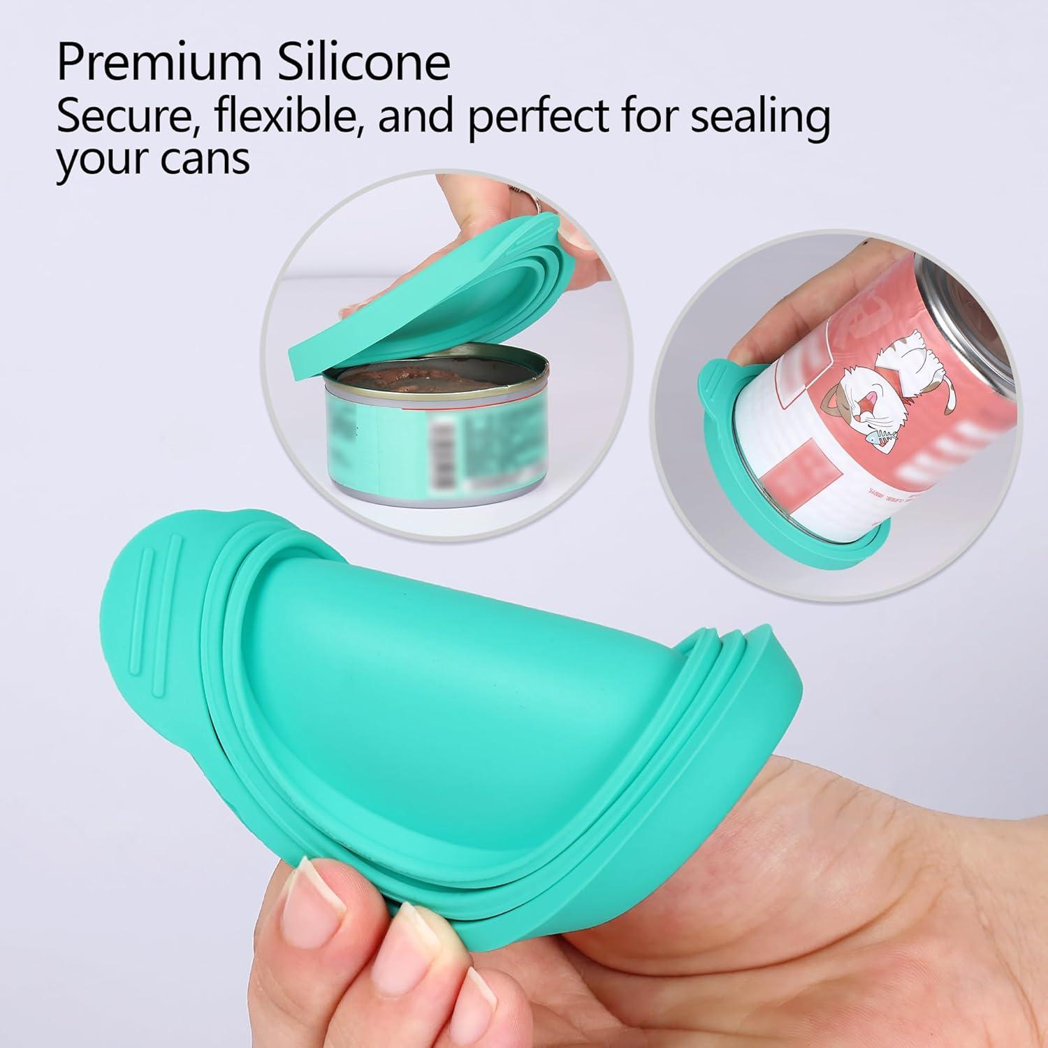 Tapas de Silicona para Latas de Comida de Mascotas Shinemade - 2 Piezas