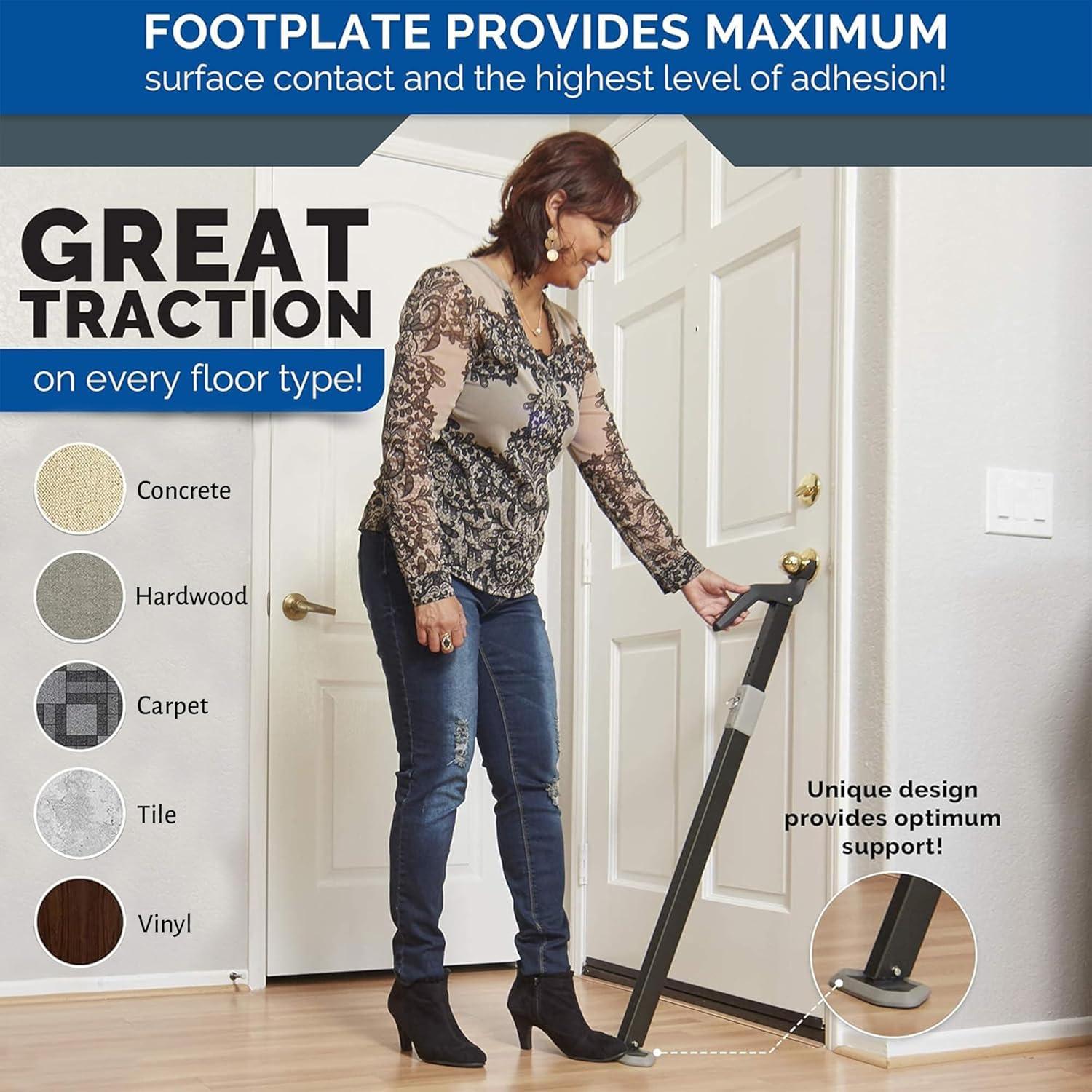 Barra de Seguridad Ajustable SecuraDoor para Puertas - 1.45 kg