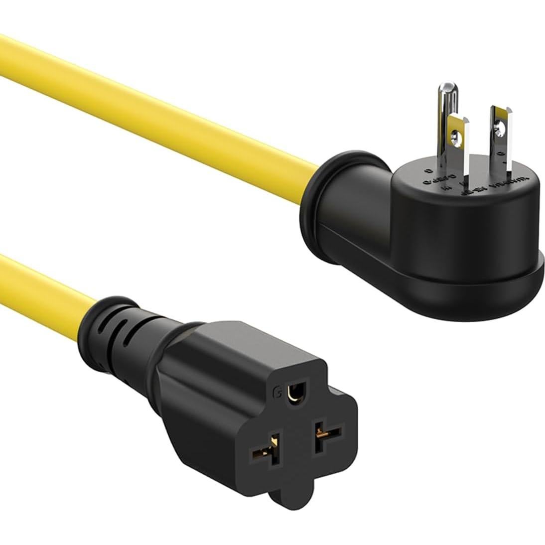 Adaptador de Enchufe 12AWG 1 Pie Nema 5-15P a 5-20R 15A a 20A