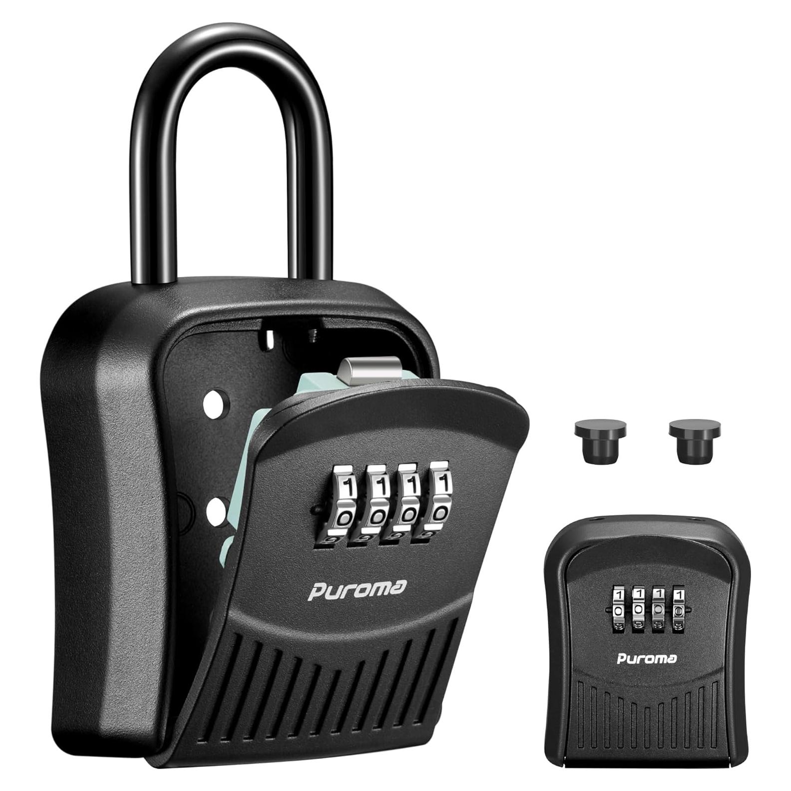 Caja de Seguridad para Llaves Puroma, Código Mecánico 4 Dígitos