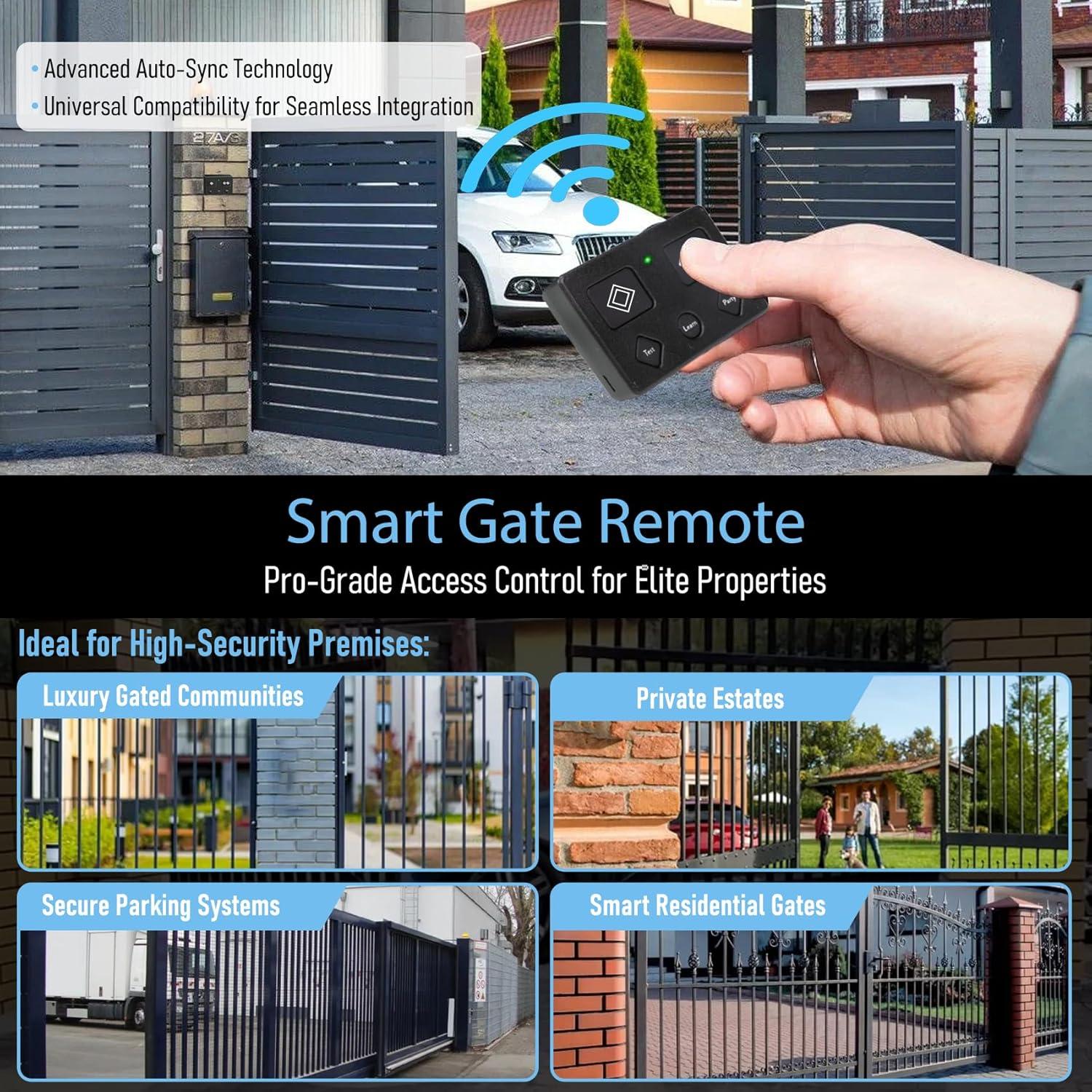 Transmisor Remoto 5 Botones AXP1 para Abridor de Puerta