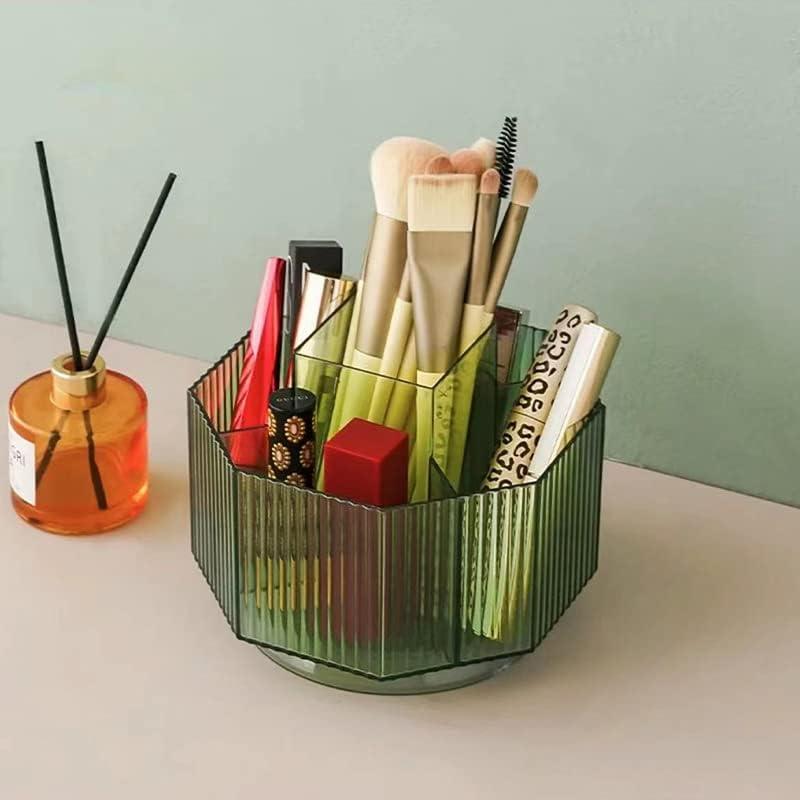 Soporte Rotatorio para Brochas de Maquillaje CESTATIVO Verde 360°