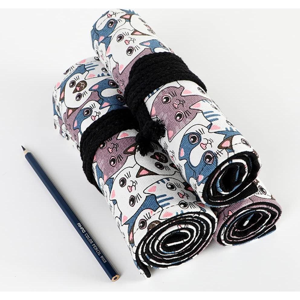 Estuche Organizador de Lápices DIYOMR 12 Ranuras Gato