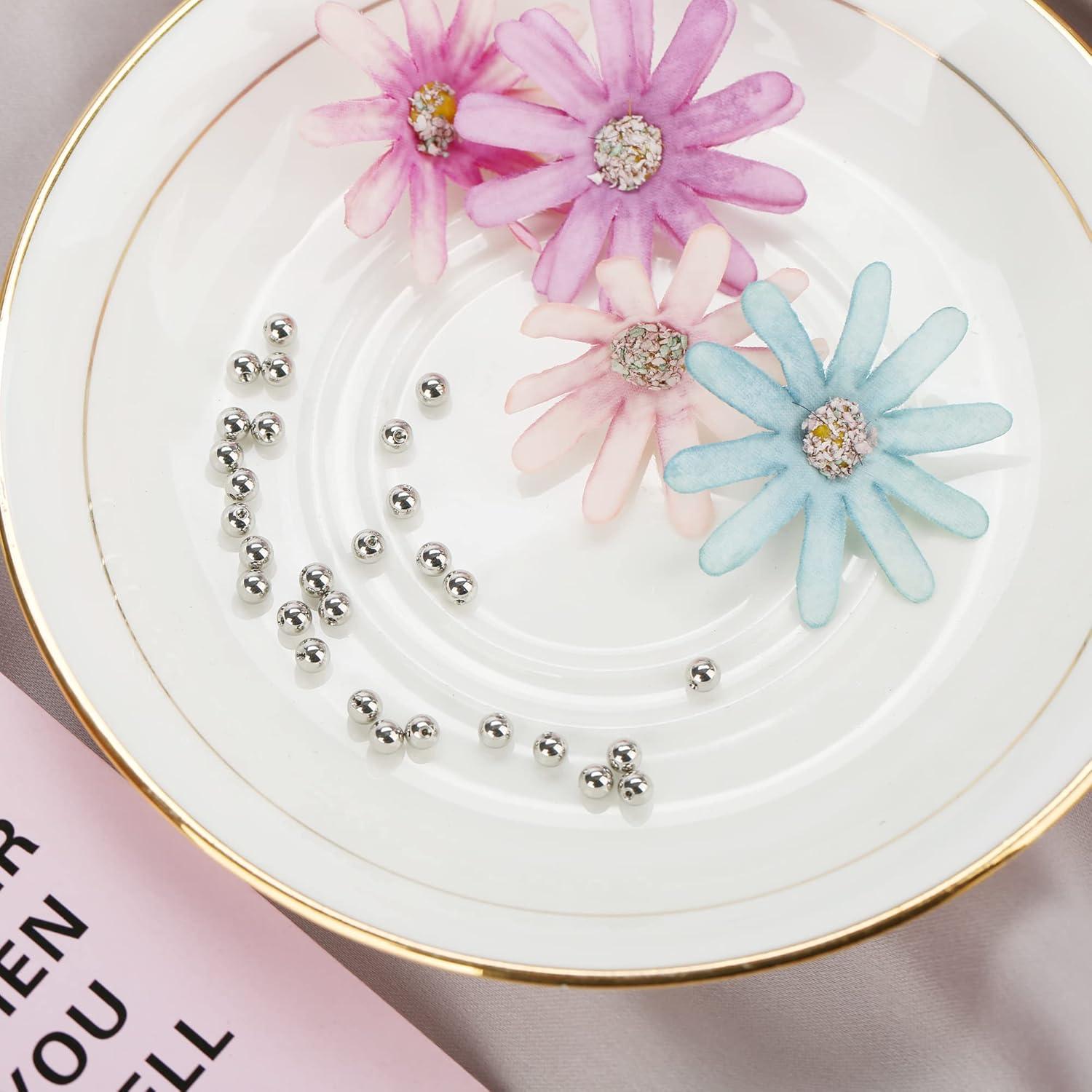 MJust 20 Pcs Tornillos Esfera Acero Inoxidable 18G 20G