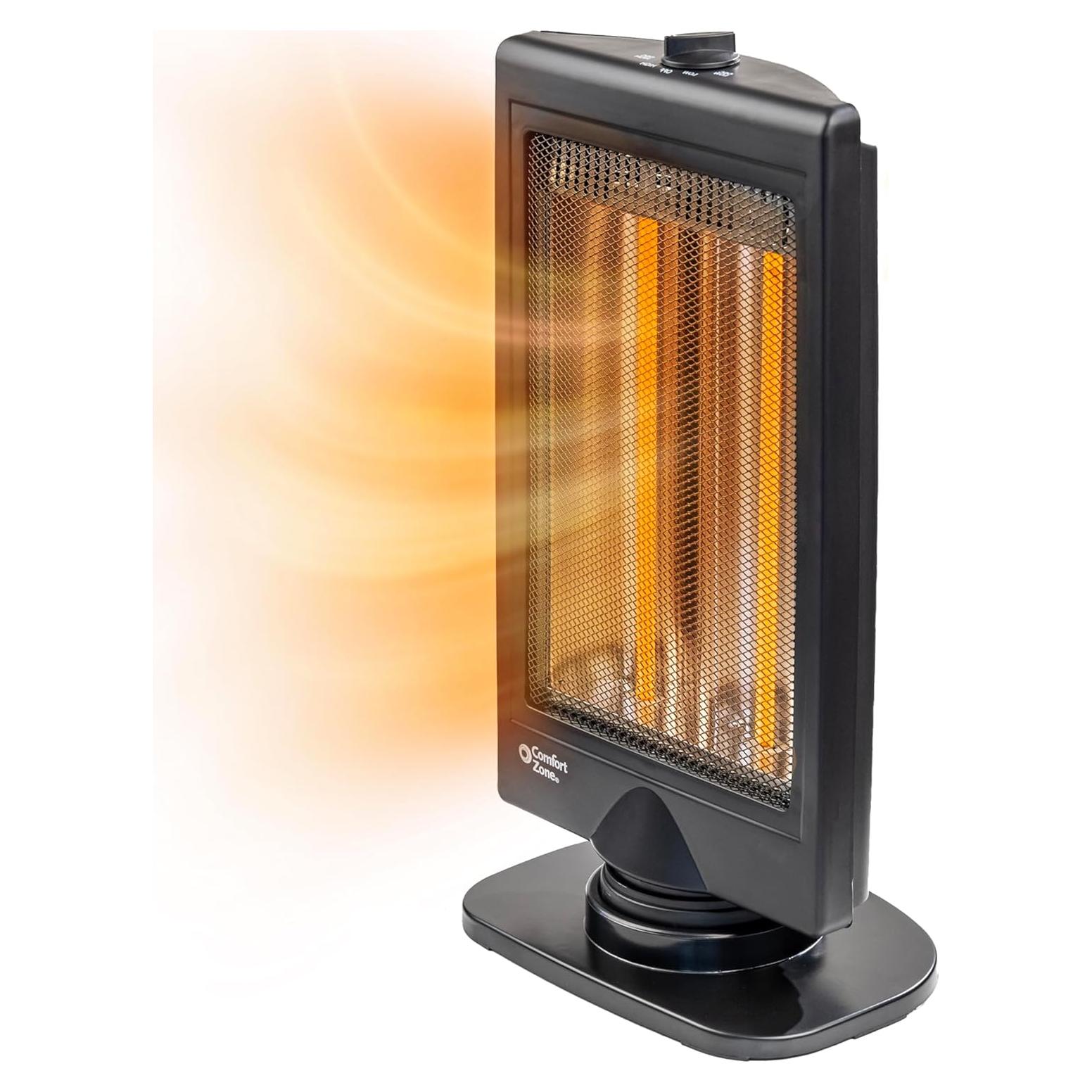 Calentador de Espacio Comfort Zone CZHTV9 800W Oscilante