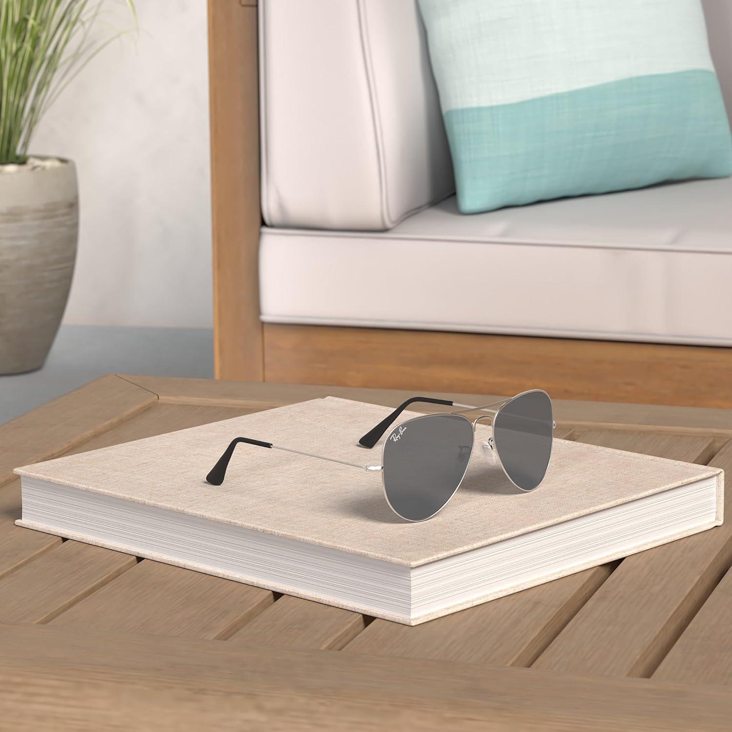 Gafas de sol Ray-Ban RB3025 Aviator Metal 58mm Plata