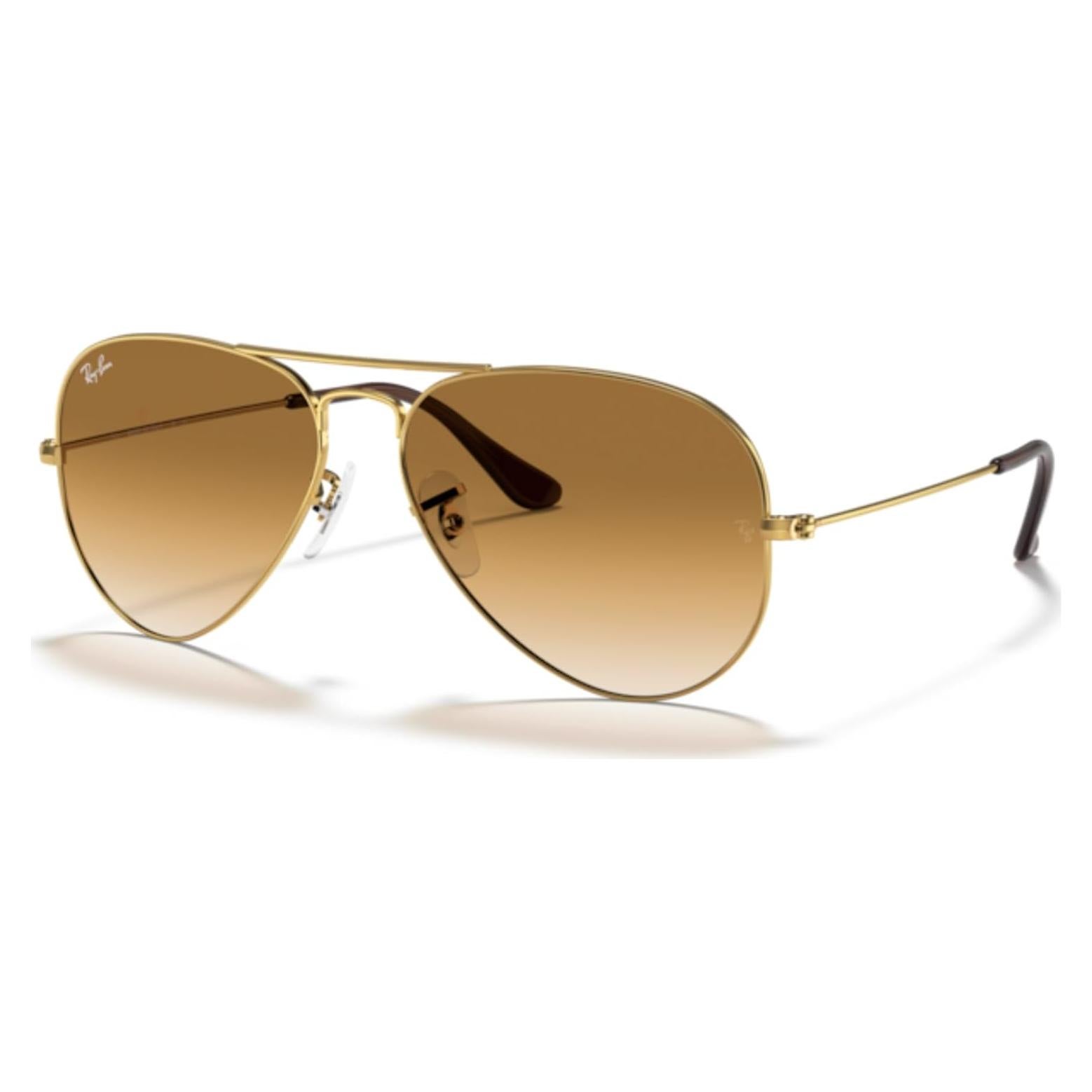Gafas de sol Ray-Ban RB3025 Aviator Dorado 55mm + Kit iWear