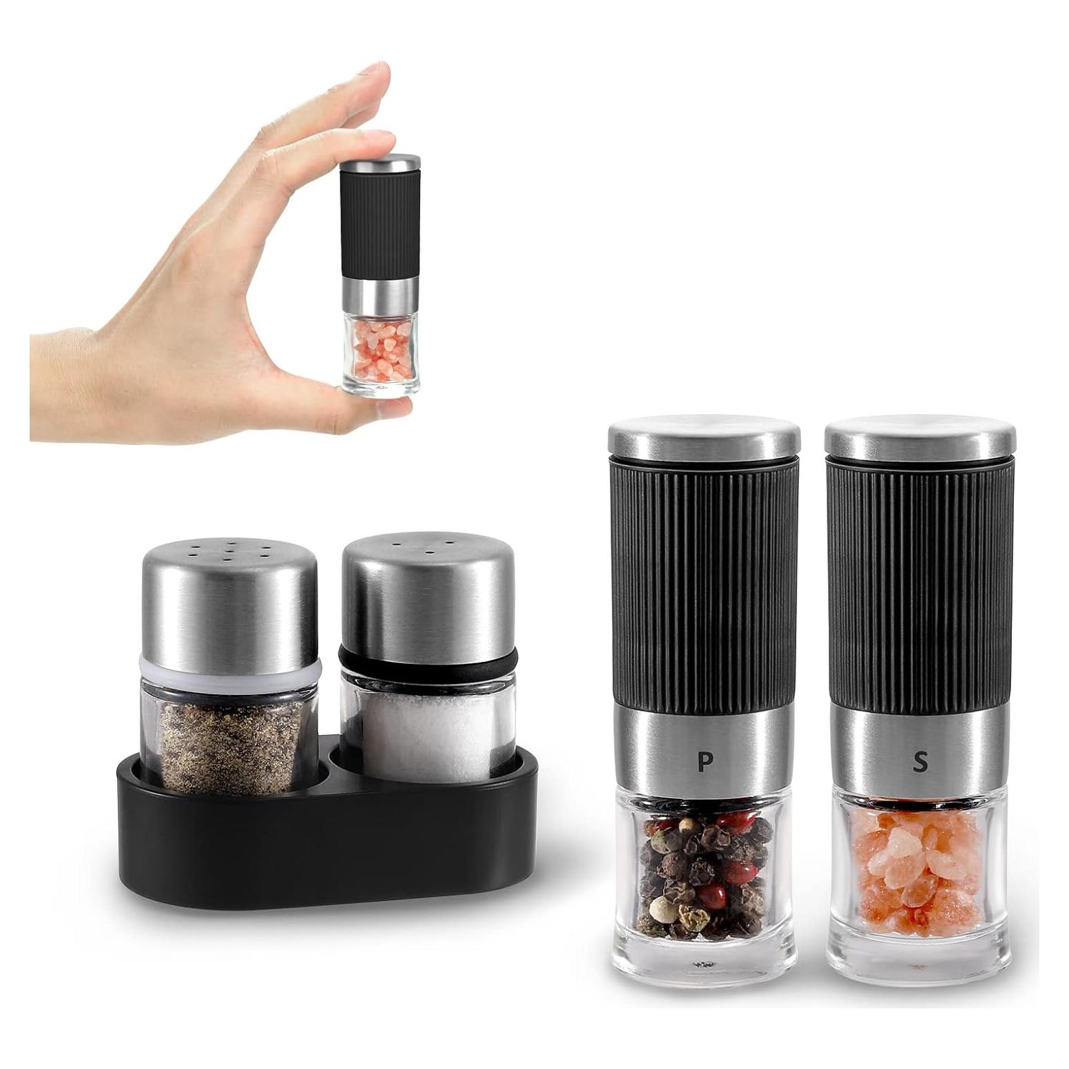 Molinillo de Sal y Pimienta VEVOK CHEF Mini Portátil 10ml