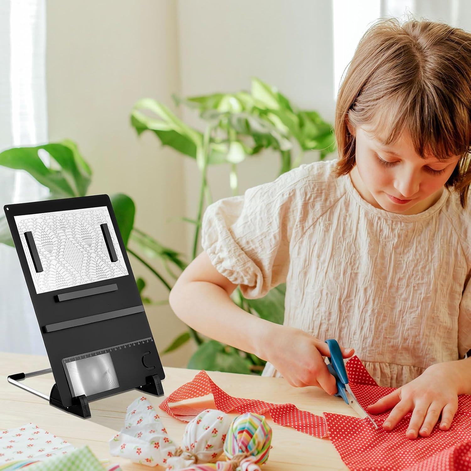 Juego de Herramientas de Tejido Flutesan 8 Pcs Tablero Magnético