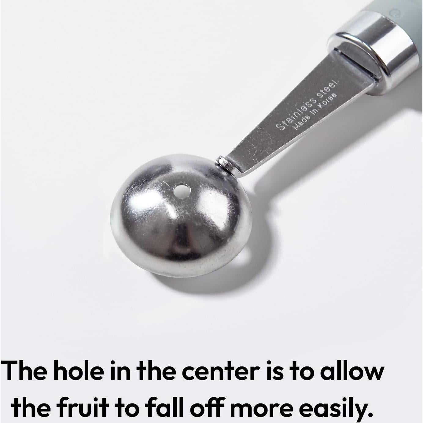 Cucharón de Melón Carrotez de Acero Inoxidable 20cm - Antideslizante