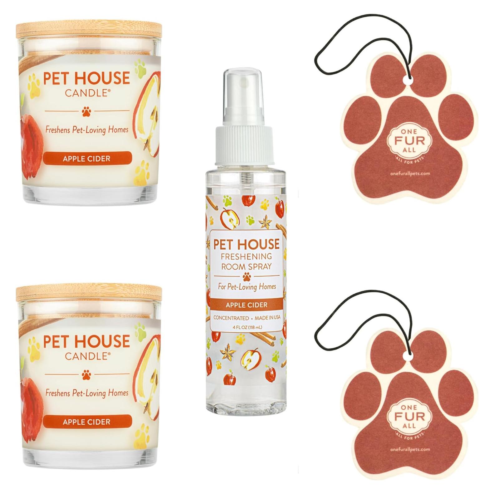 Paquete de Valor One Fur All: Velas y Ambientadores para Mascotas