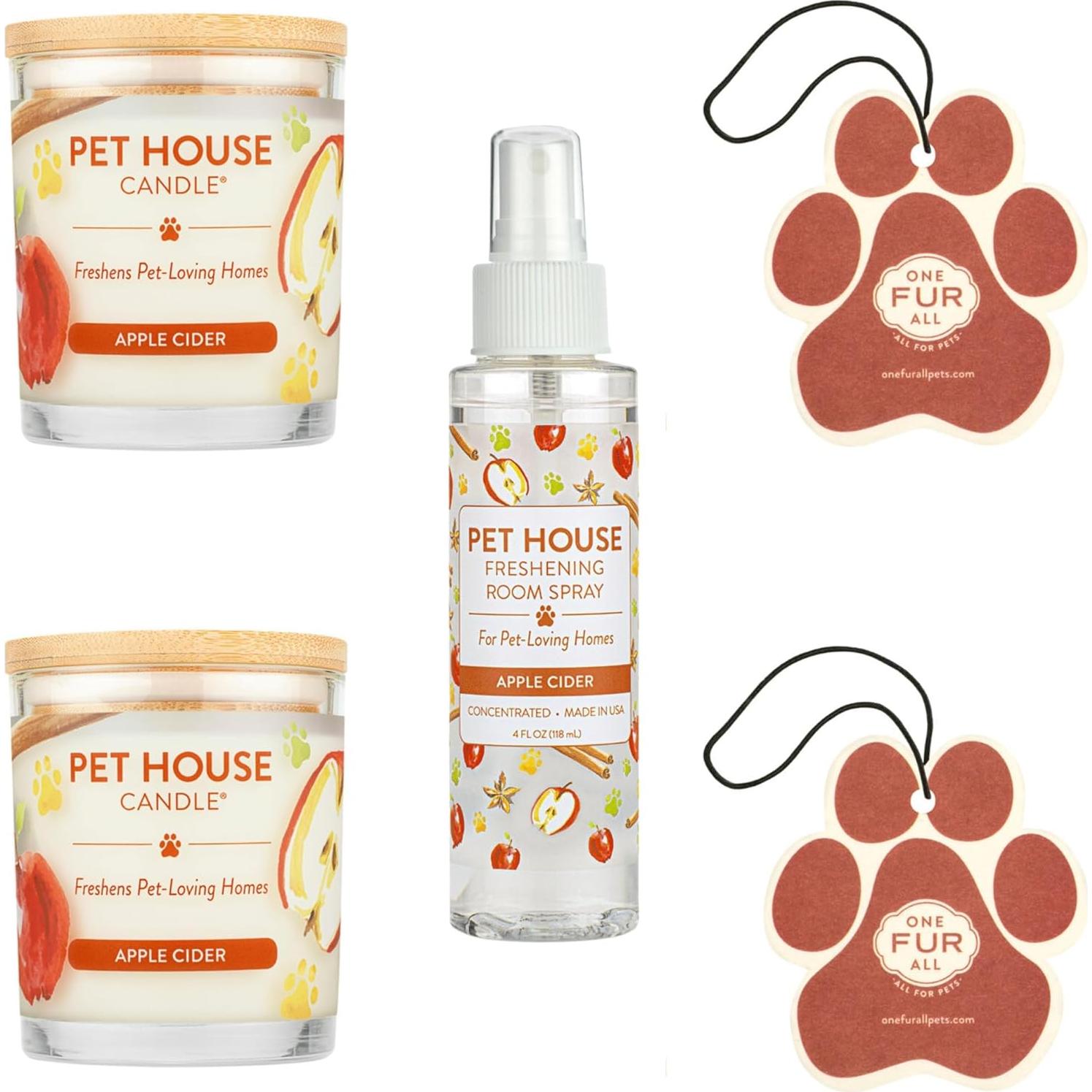 Paquete de Valor One Fur All: Velas y Ambientadores para Mascotas