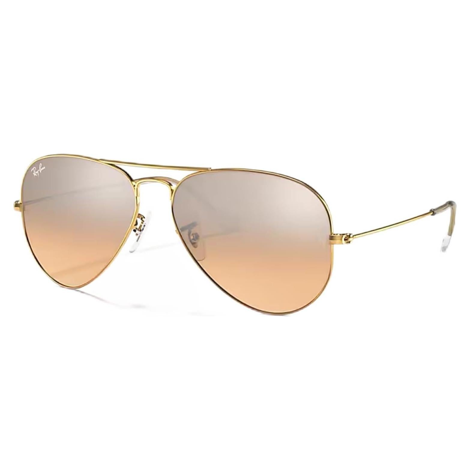 Gafas de sol Ray-Ban RB3025 Aviator 62mm Oro/Marrón Espejo