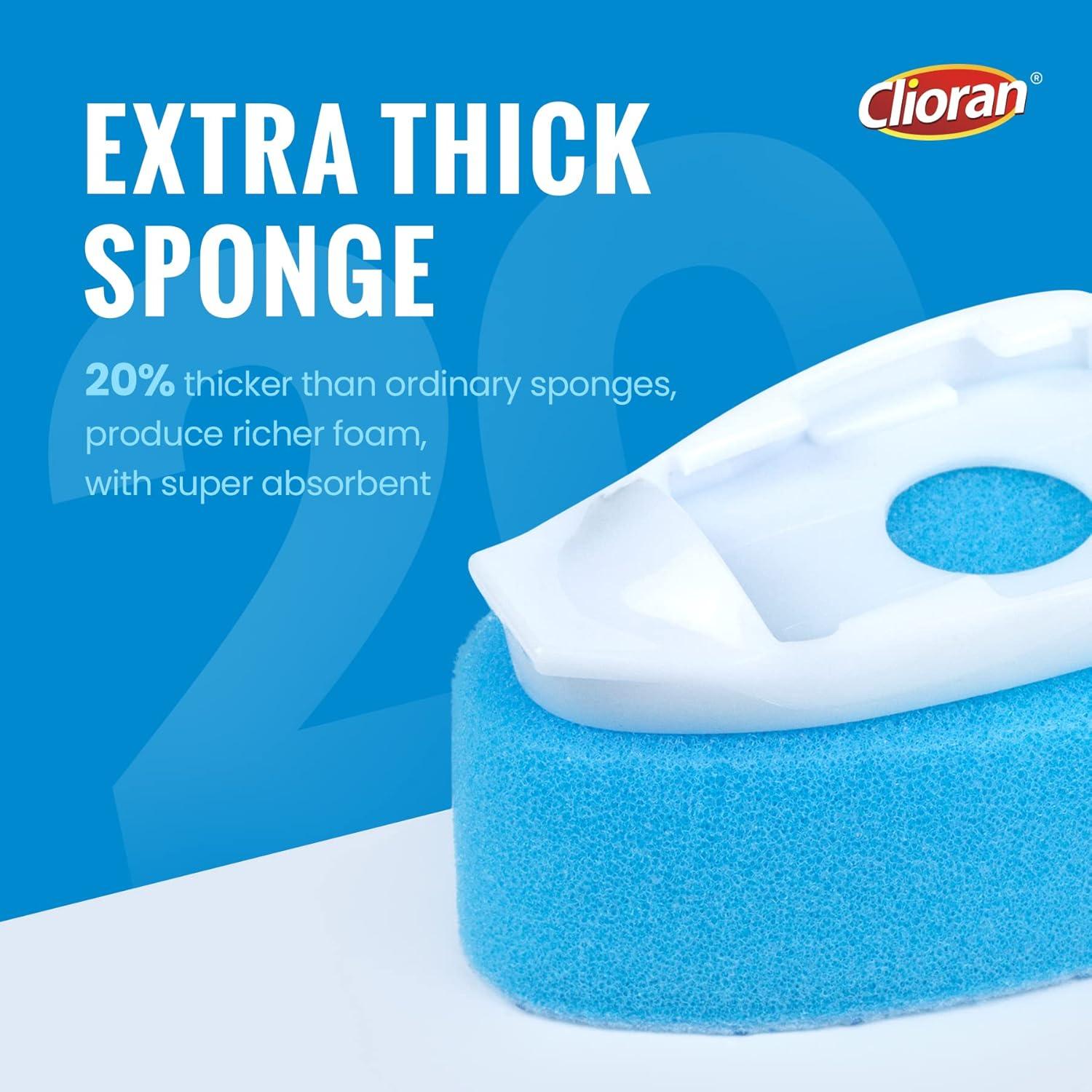 Recargas de Esponja para Varita de Lavado Clioran 6 Piezas