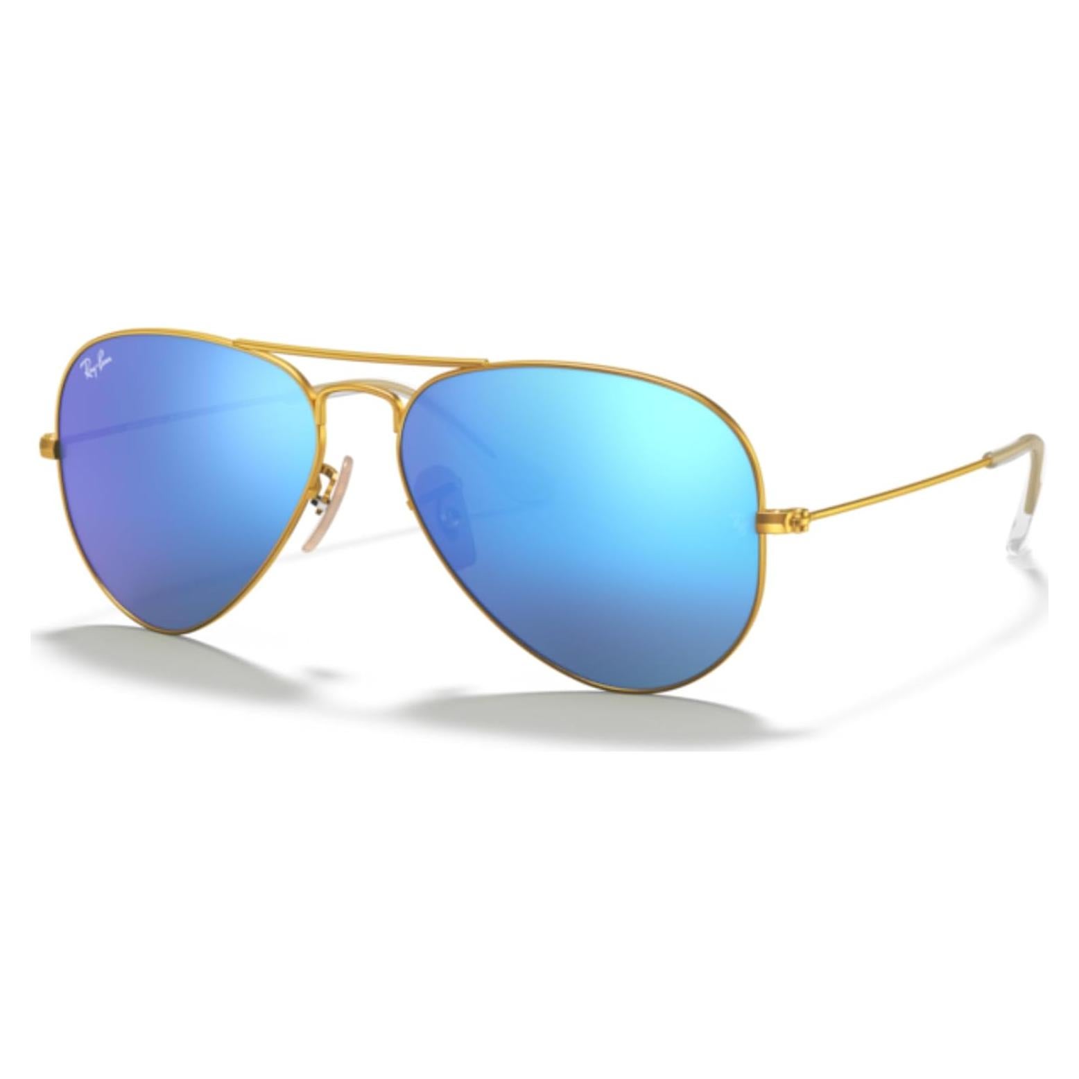 Gafas de sol Ray-Ban RB3025 Aviator Oro Mate 58mm + Kit