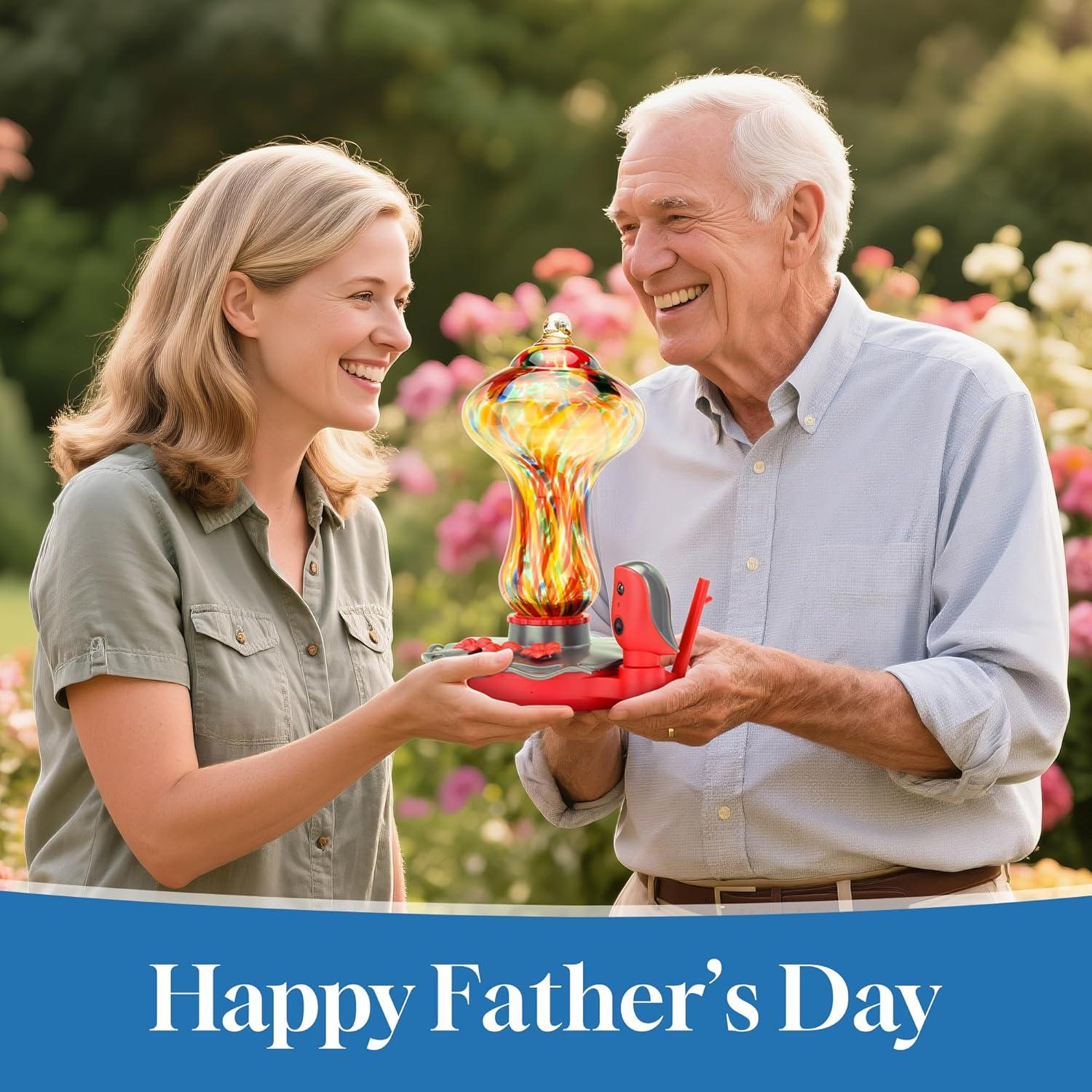 Alimentador de Colibríes BBPECO con Cámara HD 2K Solar