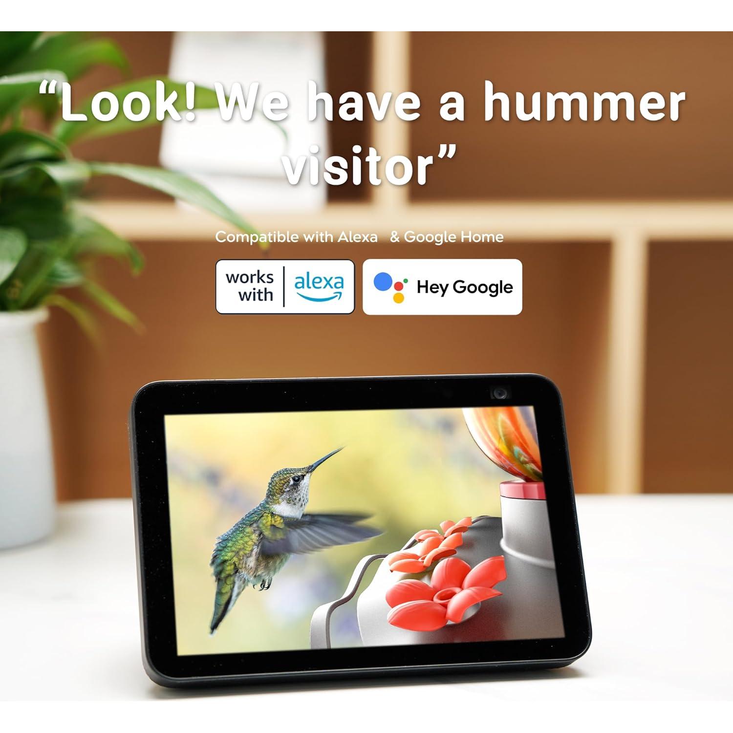 Alimentador de Colibríes BBPECO con Cámara HD 2K Solar