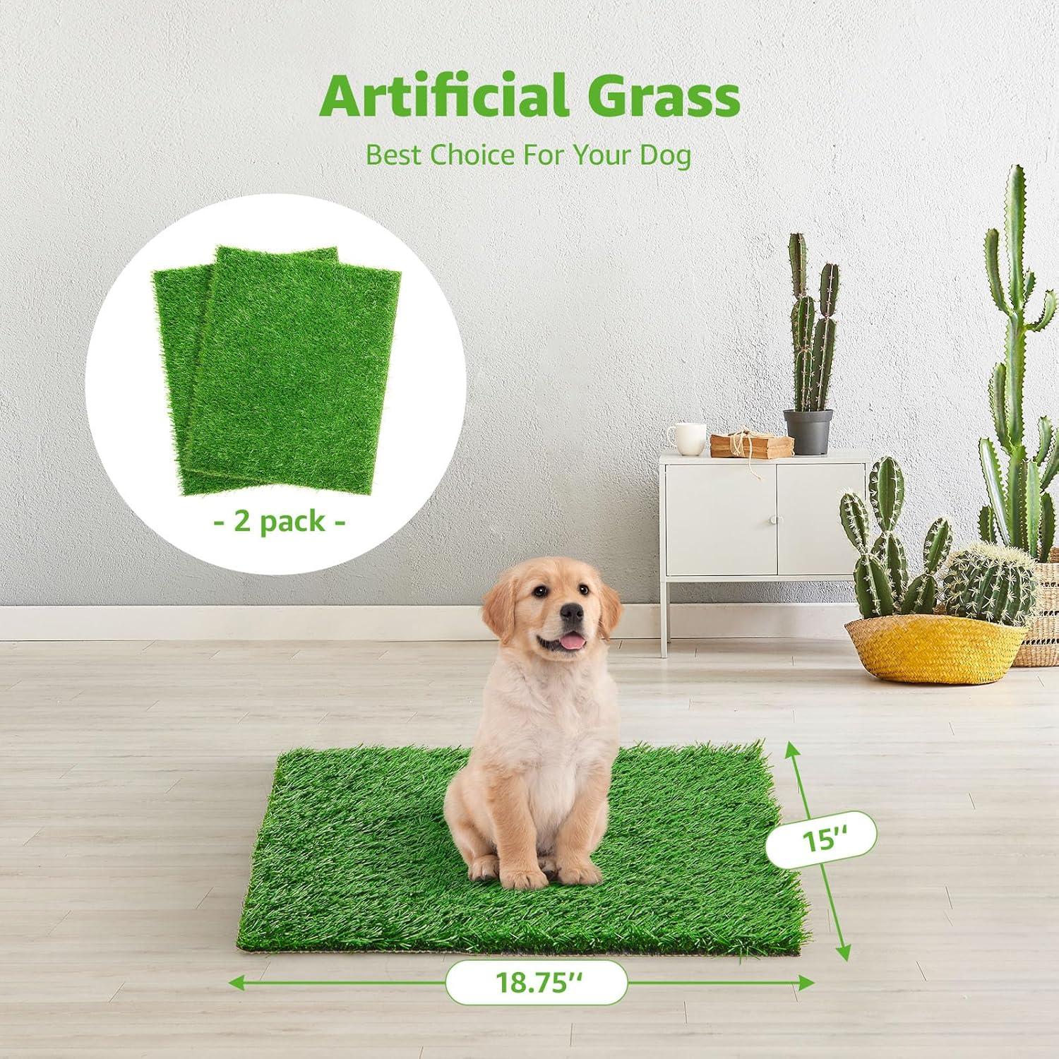 Alfombrilla de Césped Artificial para Perros PICK FOR LIFE 47.6x38.1cm