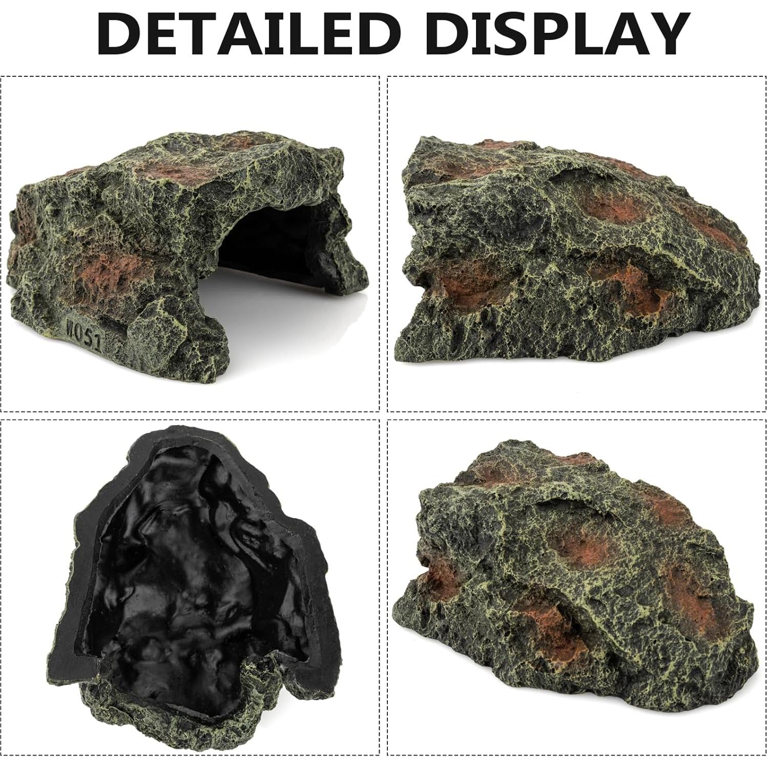 Escondite para Tortugas BIGWE - Refugio Natural 19x16x8.9 cm