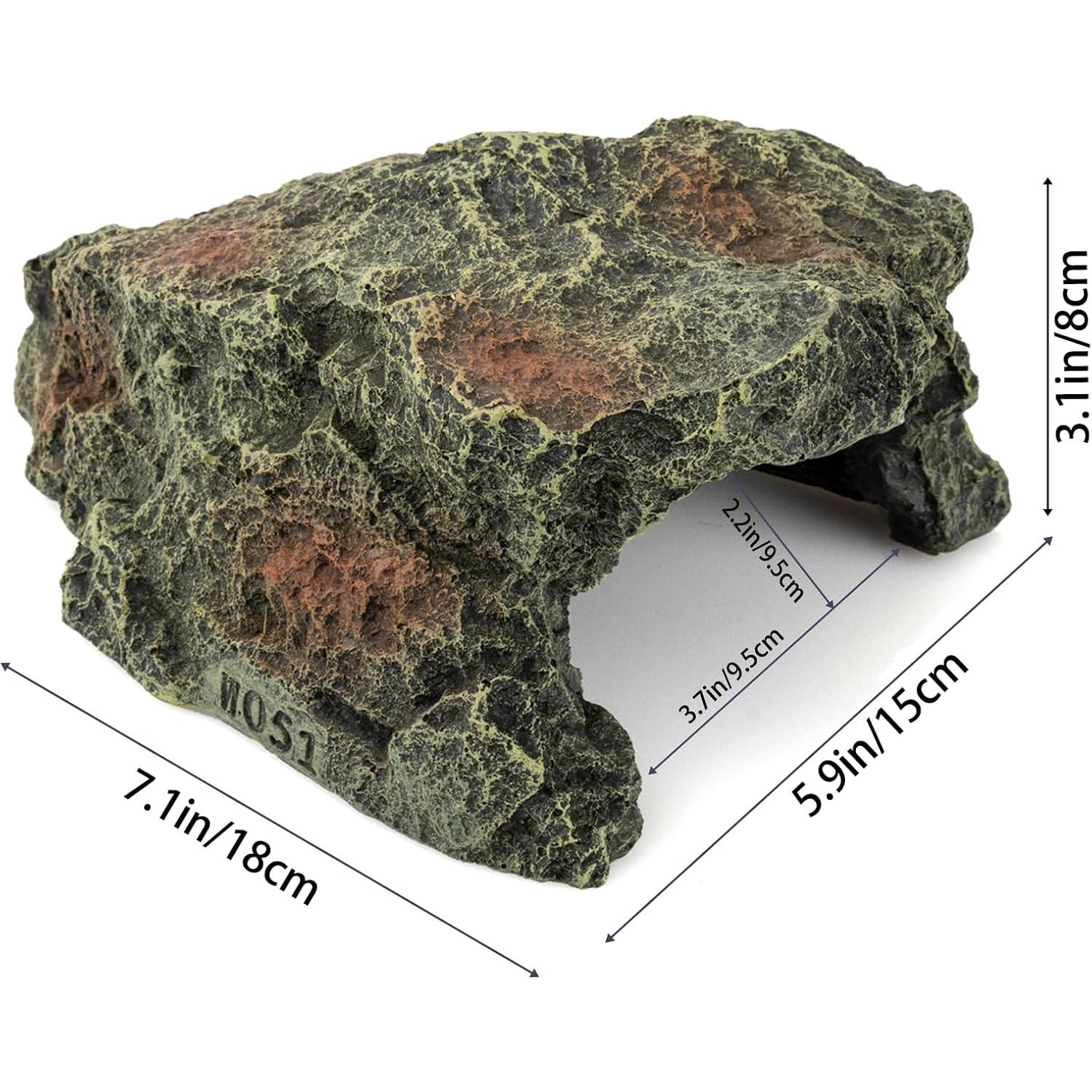 Escondite para Tortugas BIGWE - Refugio Natural 19x16x8.9 cm