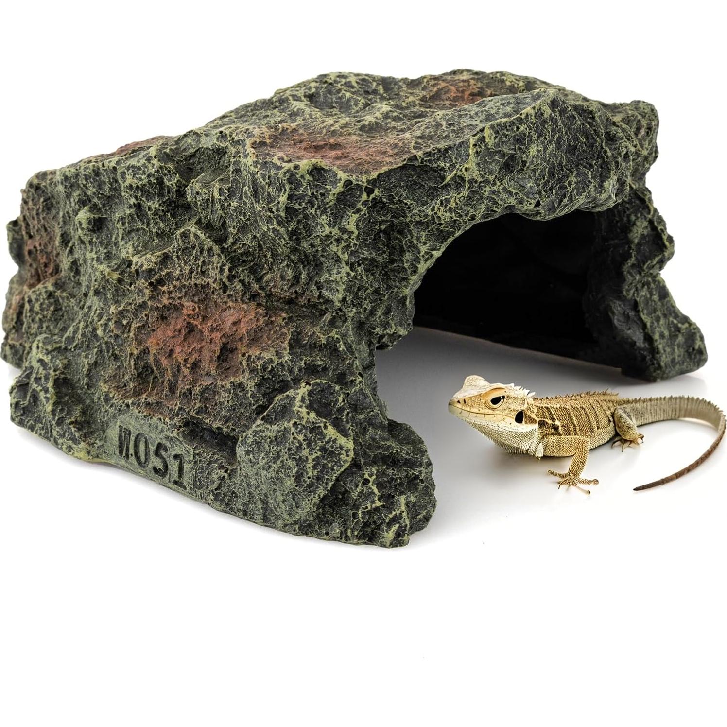 Escondite para Tortugas BIGWE - Refugio Natural 19x16x8.9 cm