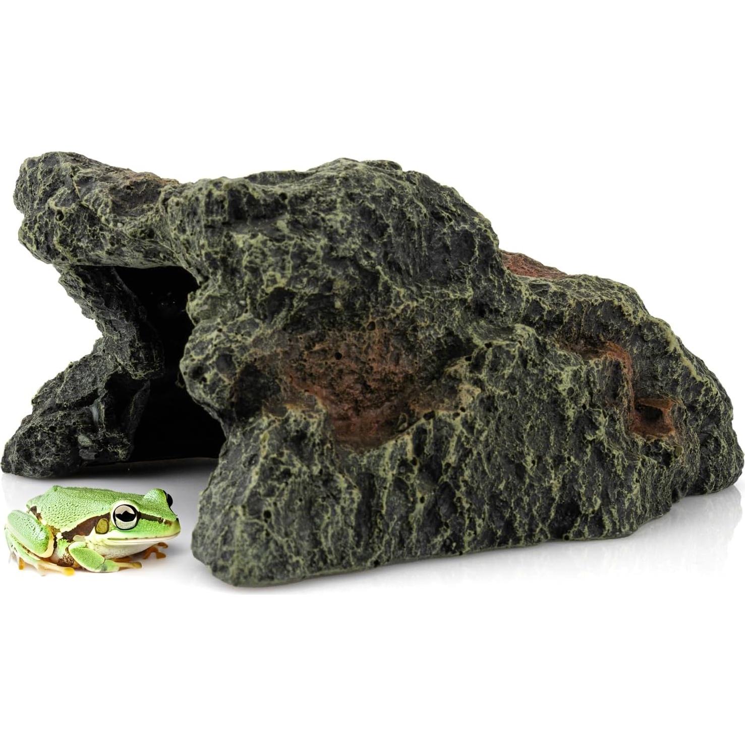 Escondite para Tortugas BIGWE - Refugio Natural 19x16x8.9 cm