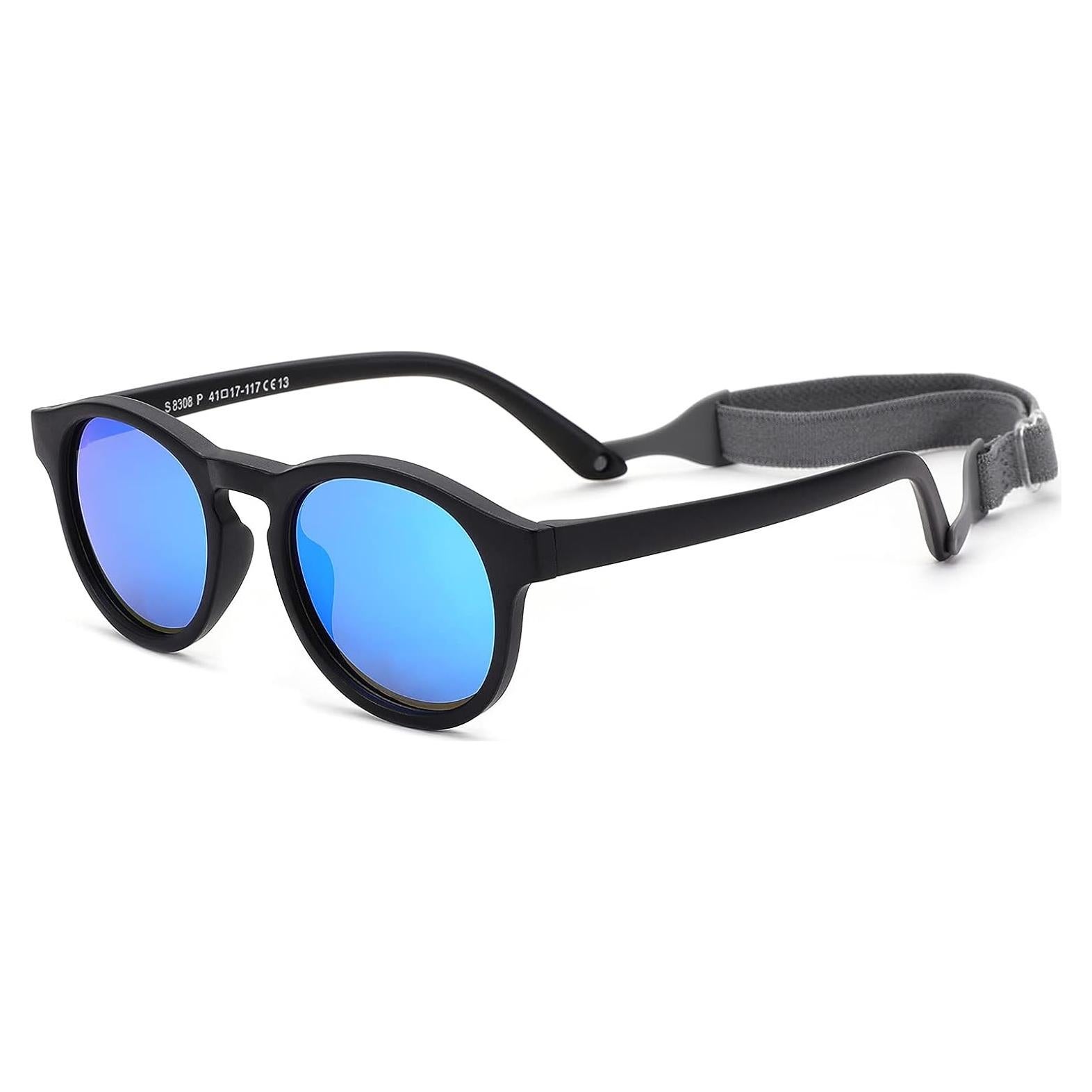Gafas de sol para bebés COASION polarizadas 400UV redondas