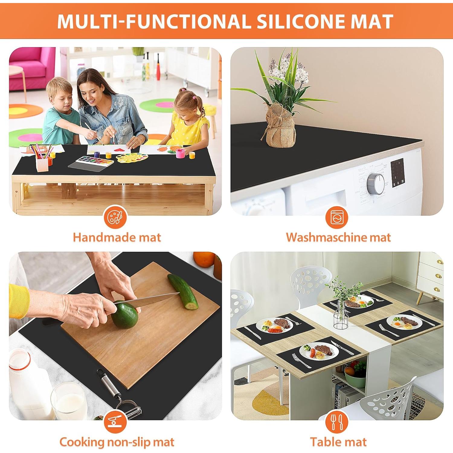 Mat de Silicona MMMat 43x152cm Antideslizante Resistente al Calor