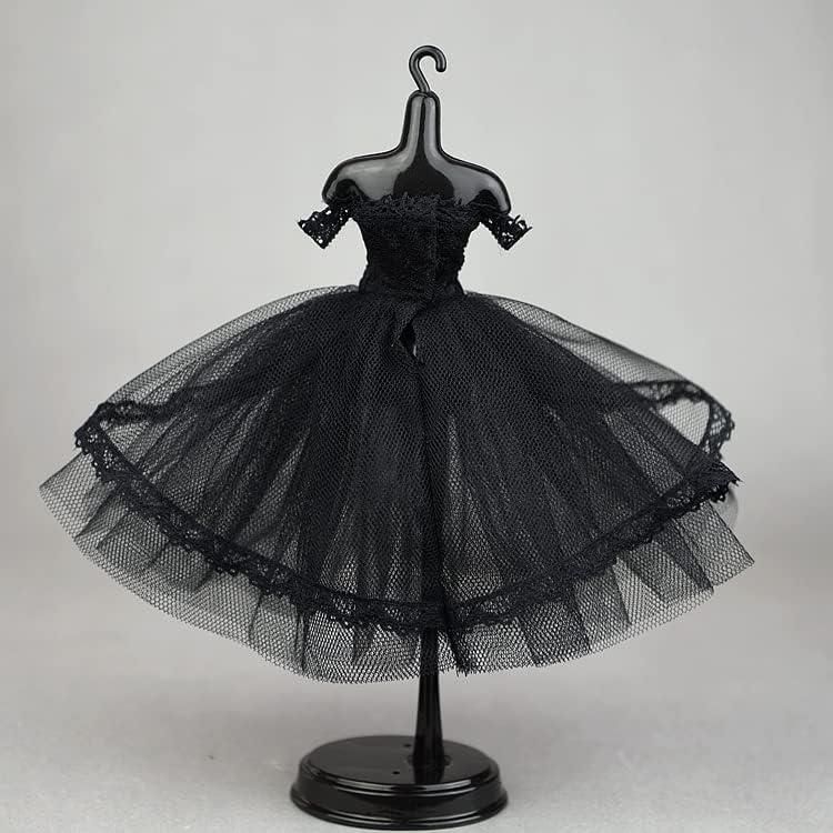 Vestido Tutu Negro Sólido para Muñecas 11.5" Apatsuki