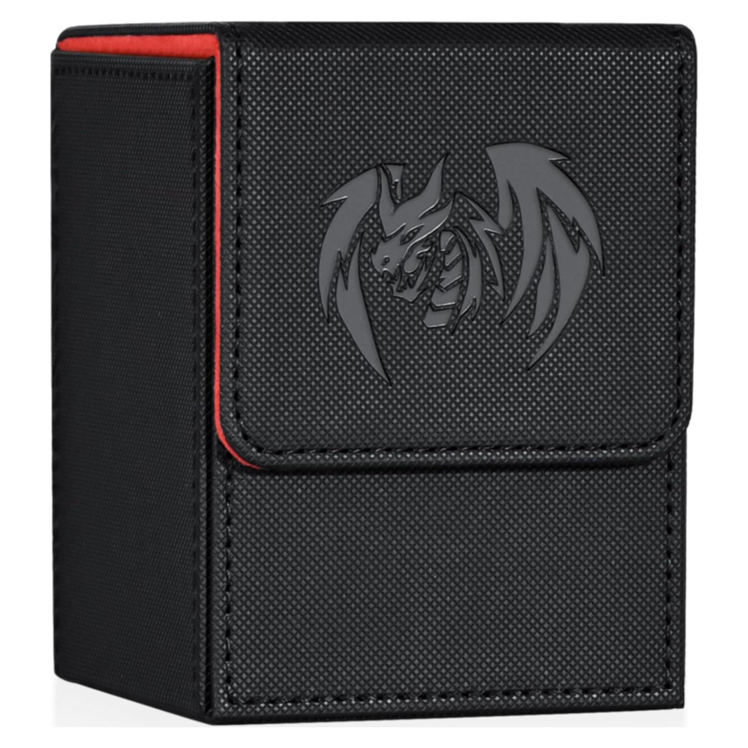 Caja de Barajas Coleccionables UAONO - Cuero PU, 100+ Cartas, Dragón