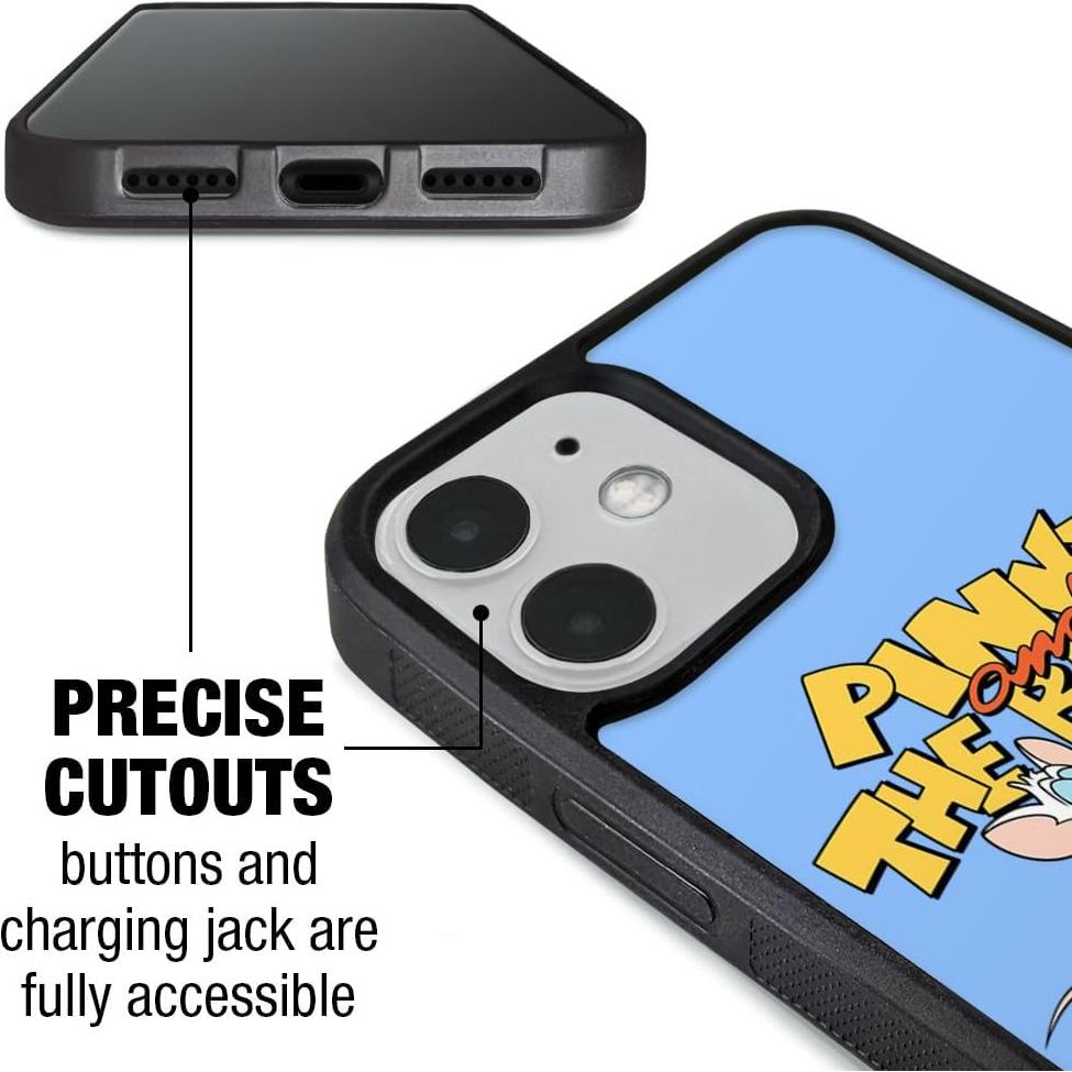 Funda Protectora Slim Fit Pinky y Cerebro para iPhone 12 Pro