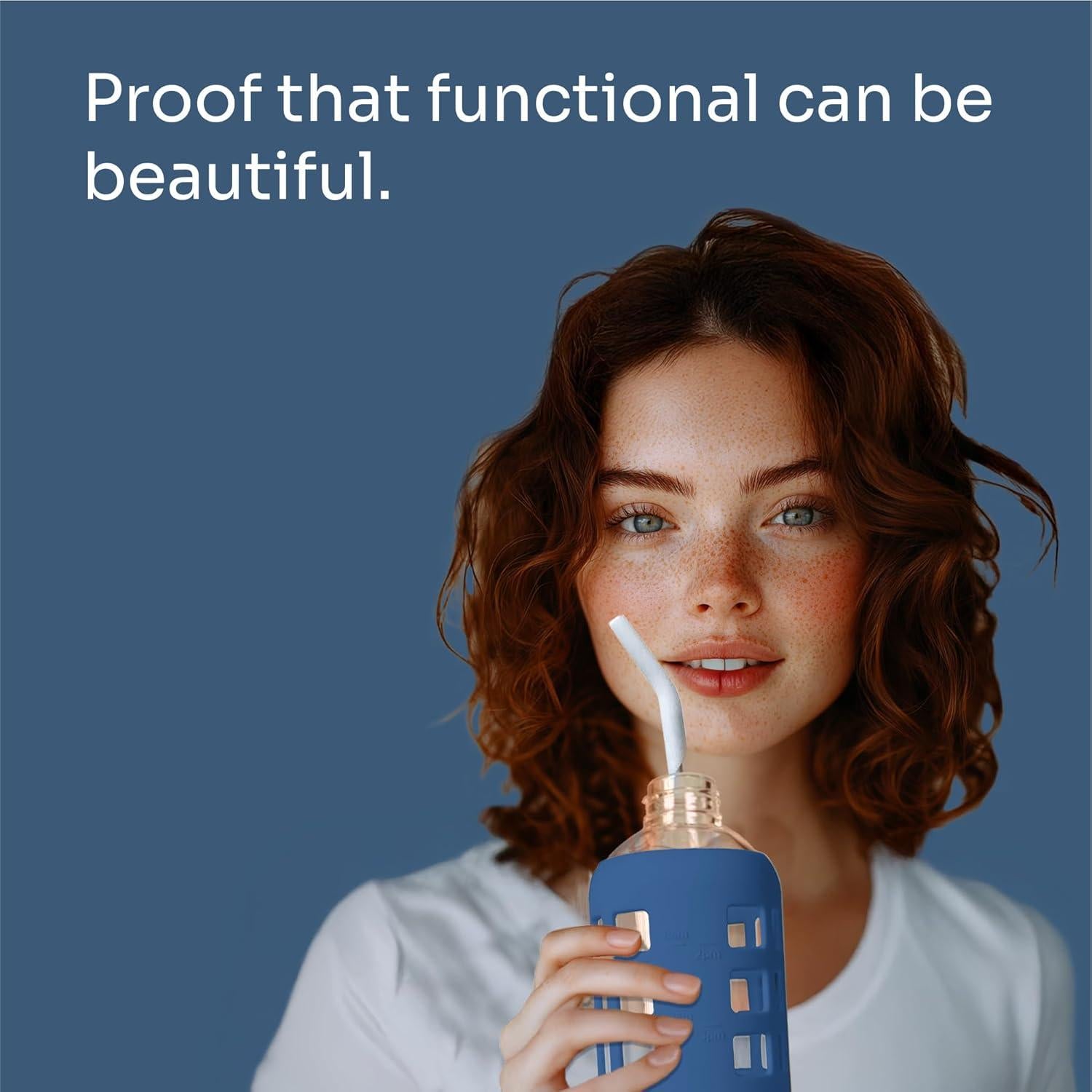 Pajillas de Acero Inoxidable Reutilizables purifyou 36.83 cm