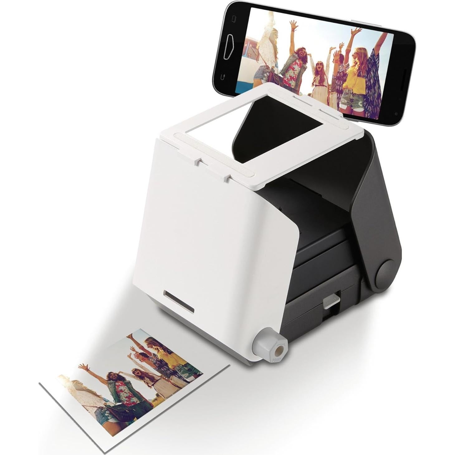 Impresora Portátil KiiPix para Smartphone - Escáner de Fotos Negro