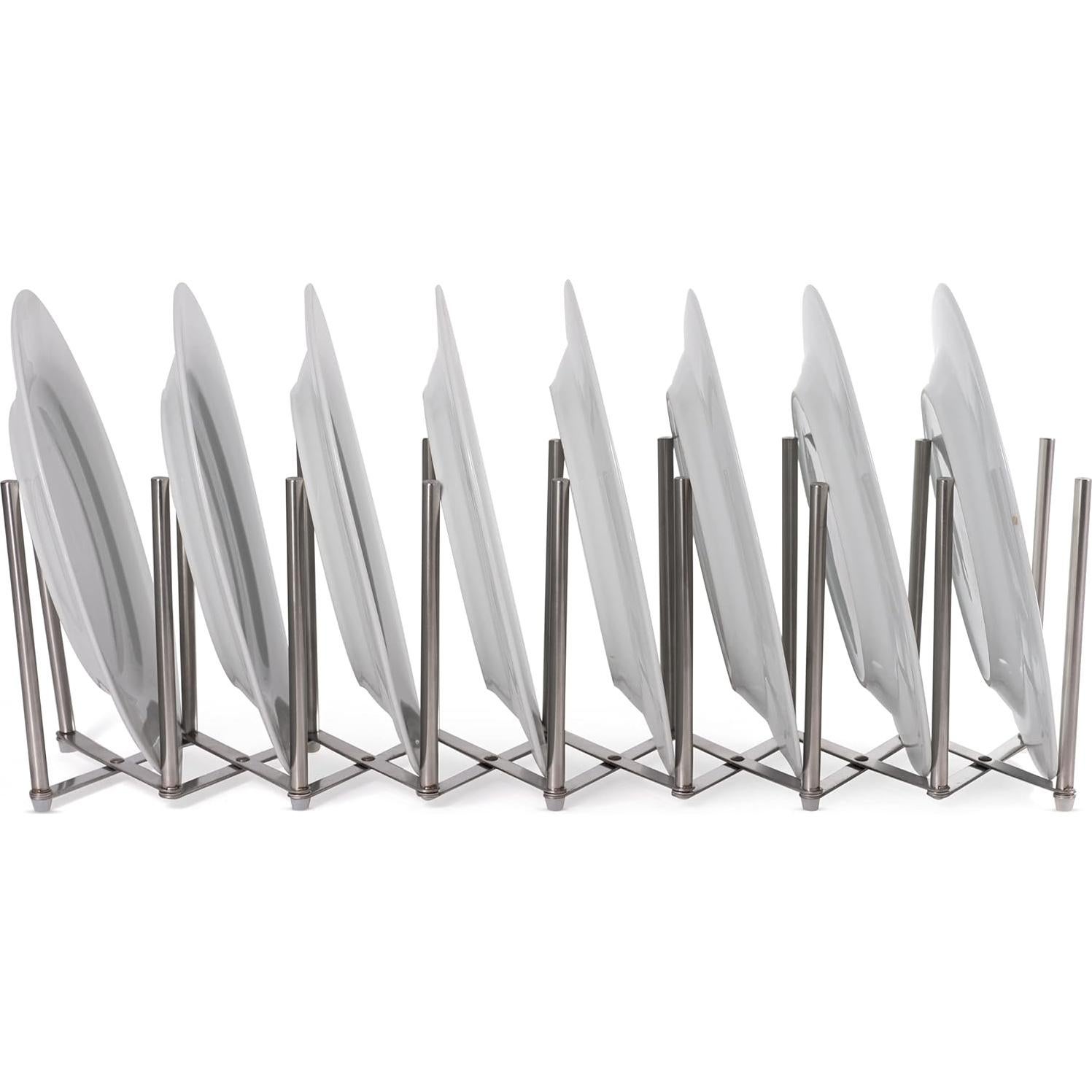 Organizador de Ollas y Sartenes Brightmaison Stal 8 Seccional Acero Inoxidable