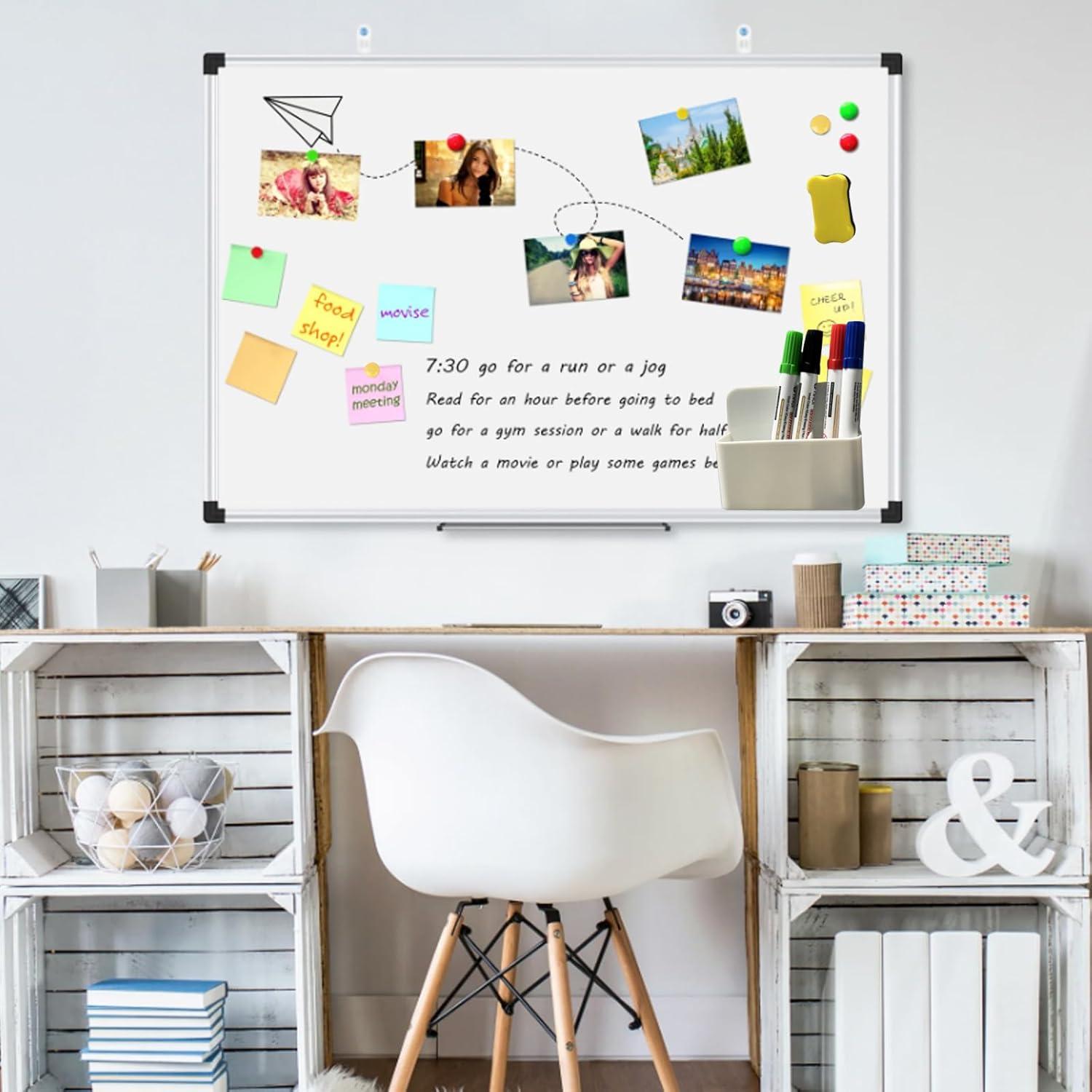 Juego de 12 Marcadores Borrables Czmag con Soporte Magnético