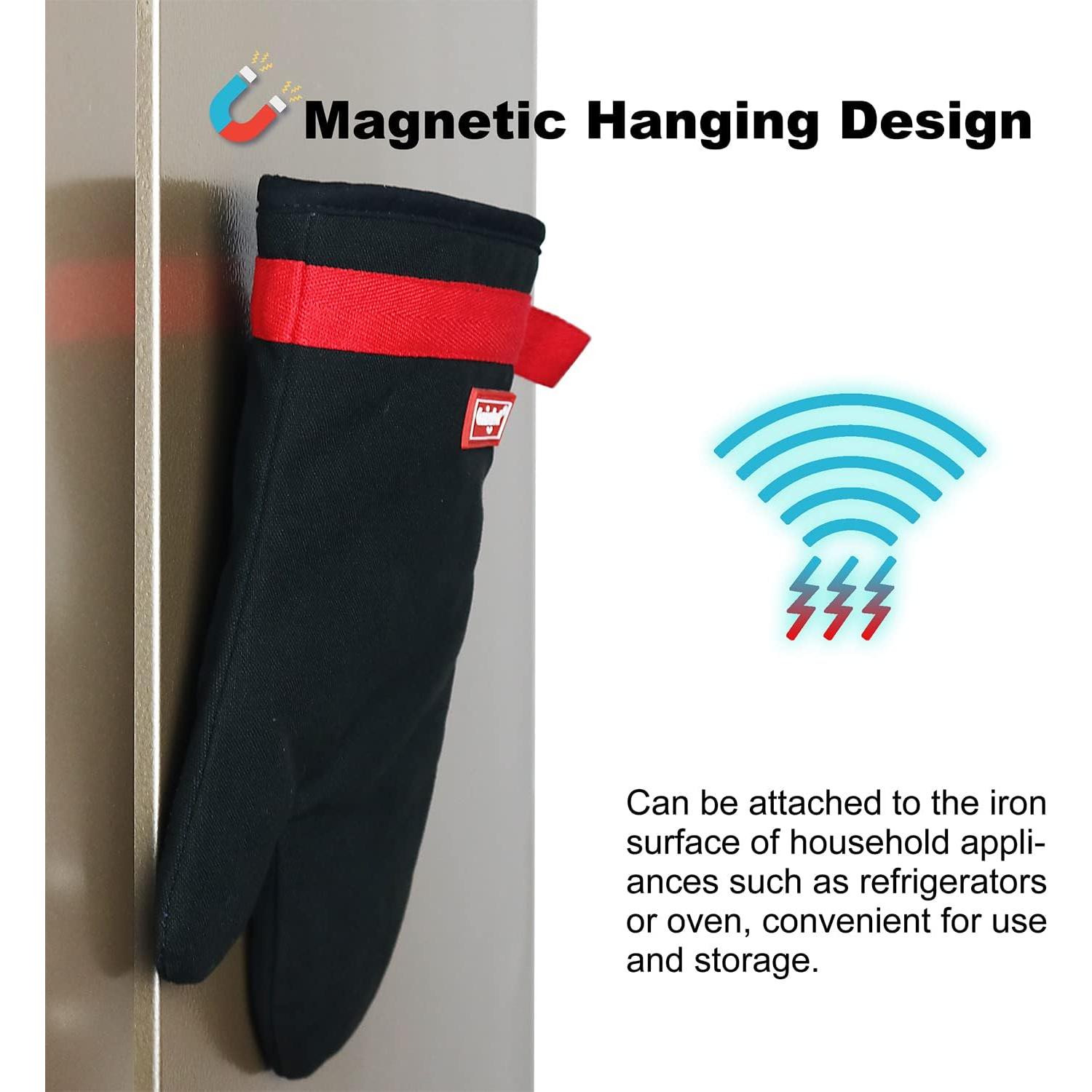 Guantes de Horno Magnéticos Coziselect Resistentes al Calor