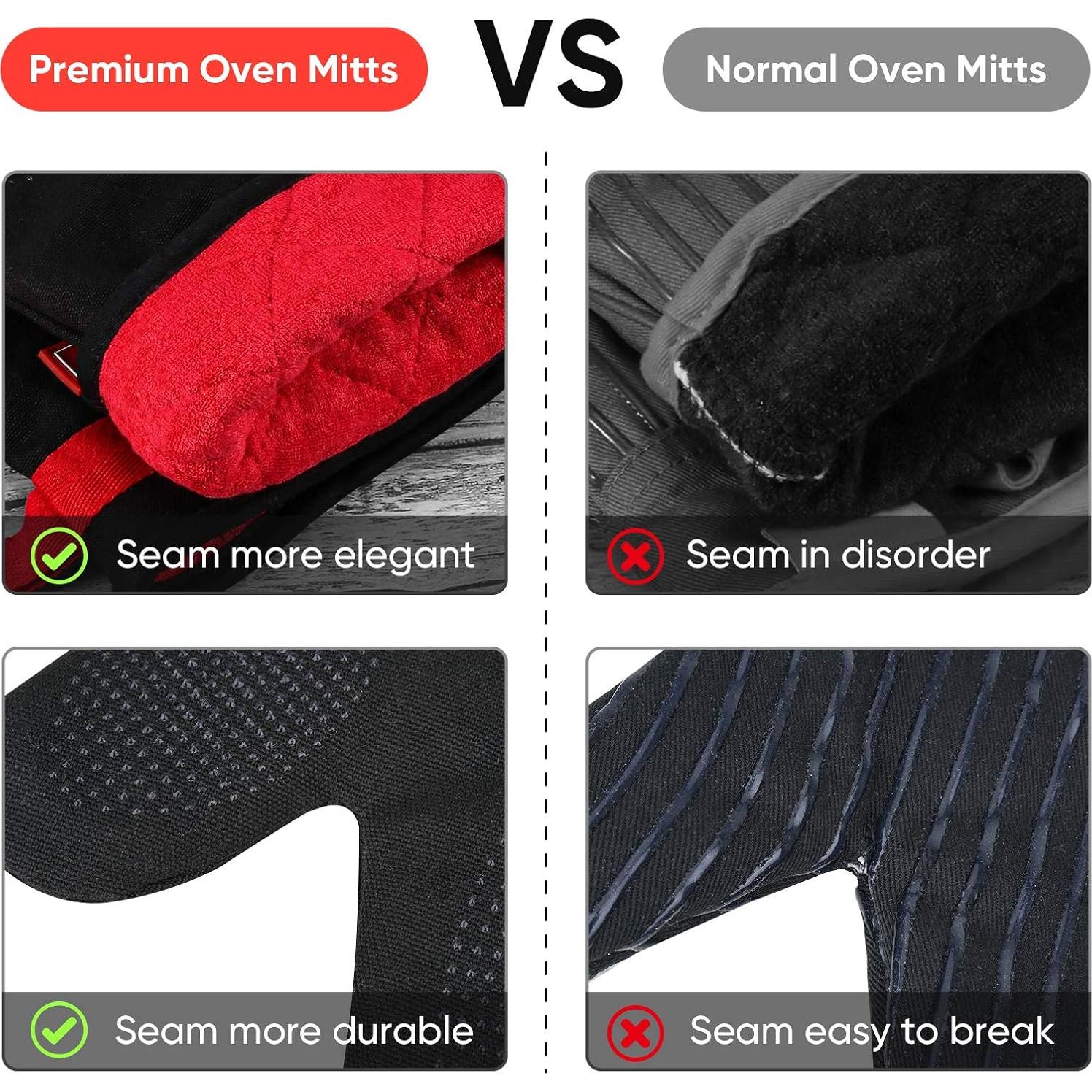 Guantes de Horno Magnéticos Coziselect Resistentes al Calor