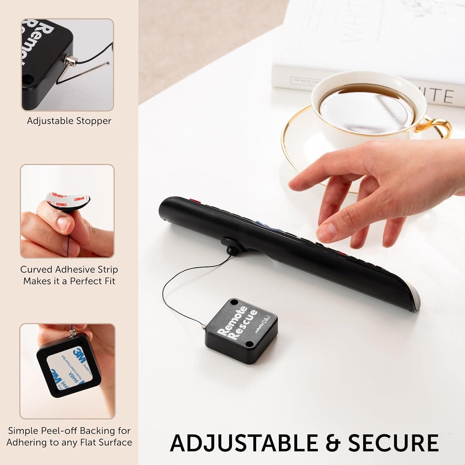 Correa Retráctil Antipérdida para Control Remoto - Soluciones de Productos Confiables